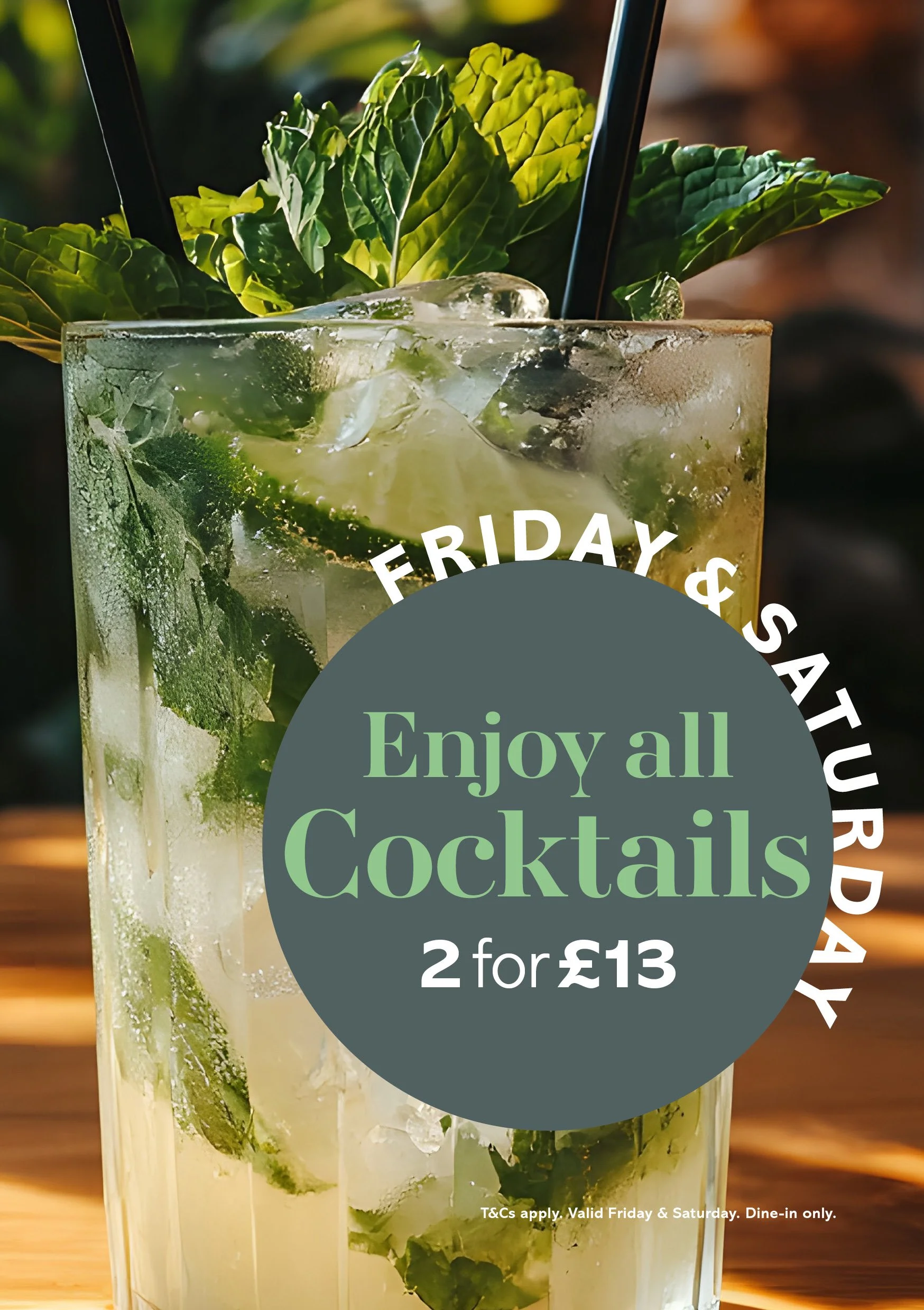 Saturdays need Cocktails 