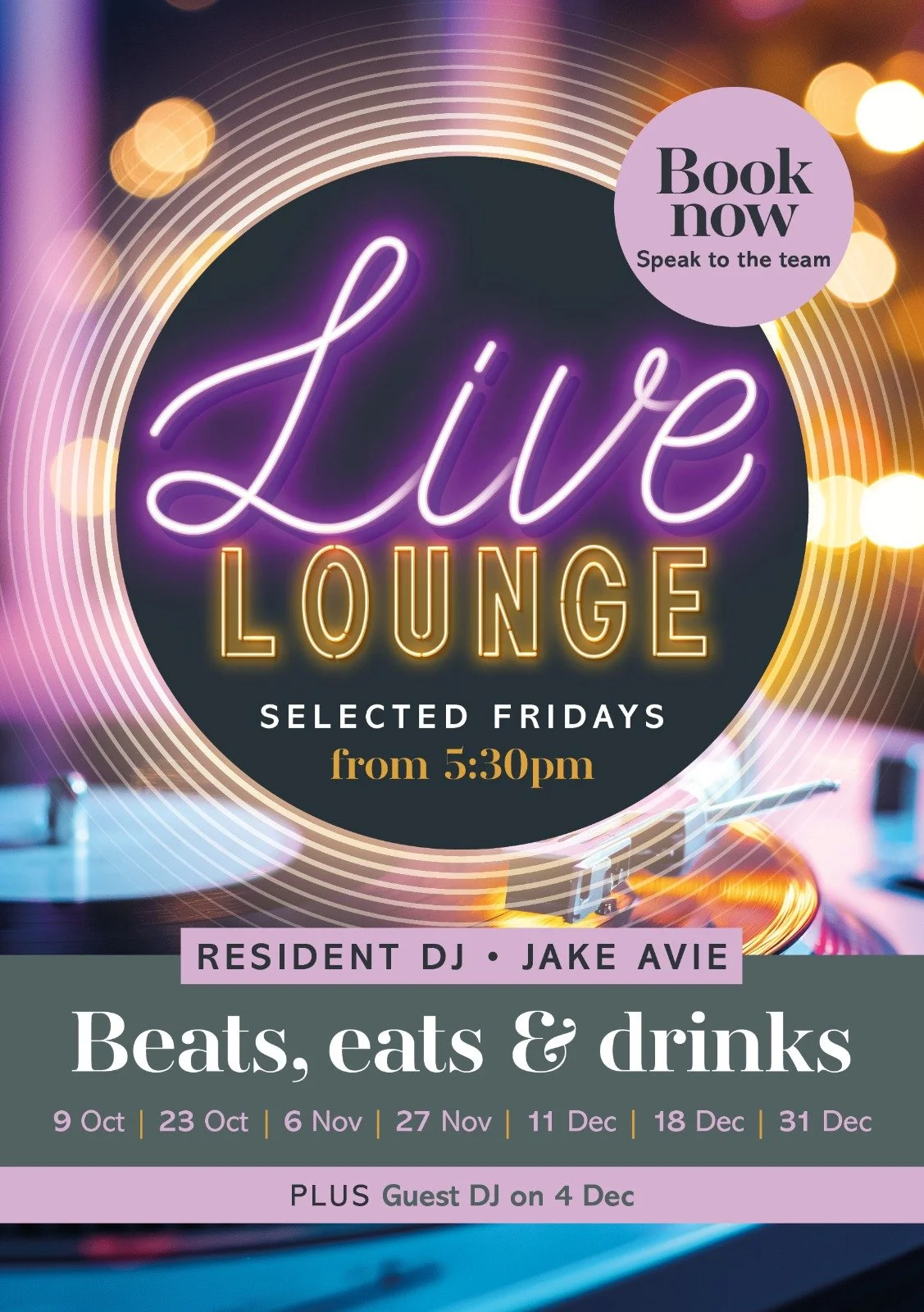 Live Lounge Vibes at The Fig