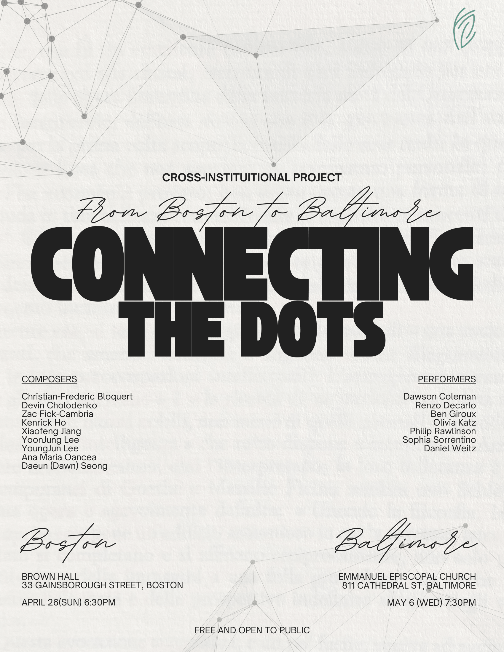PREMIERE // Connecting Dots // Faintly, yet III
