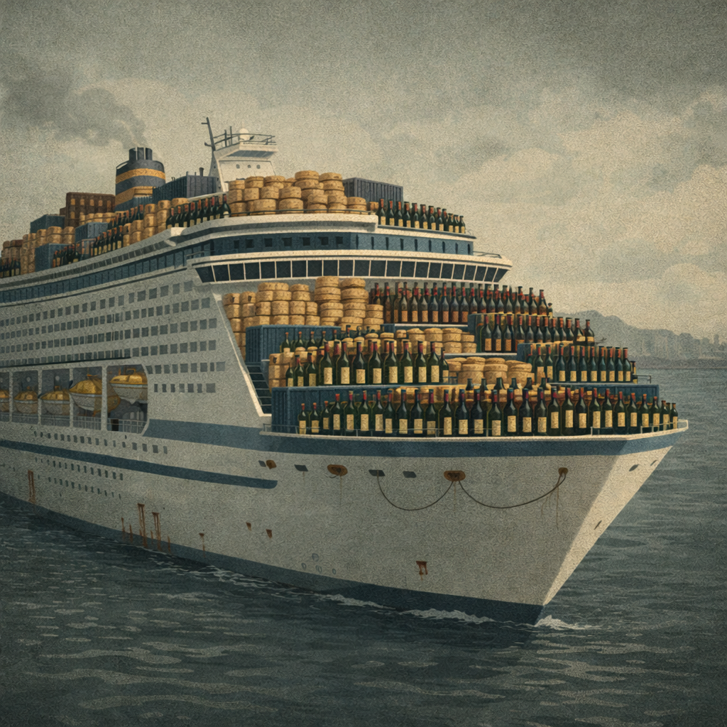 Companies Rent Cruise Ships to Store Tariff Stockpiles “Just in Case”