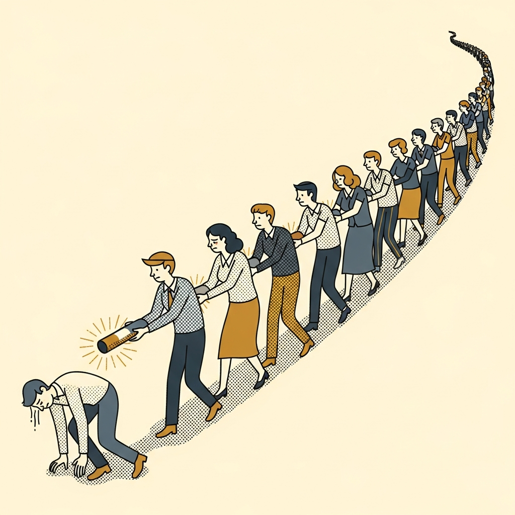 Exhausted Volunteers Admit 'Pass It On' Challenge Has Gone Too Far