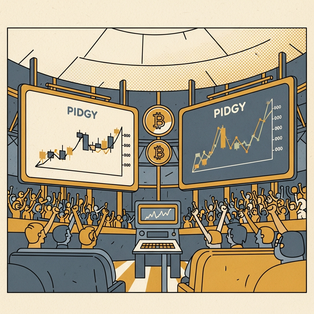PIDG Unveils World's First Live Competitive PIDGY Coin Trading Tournament