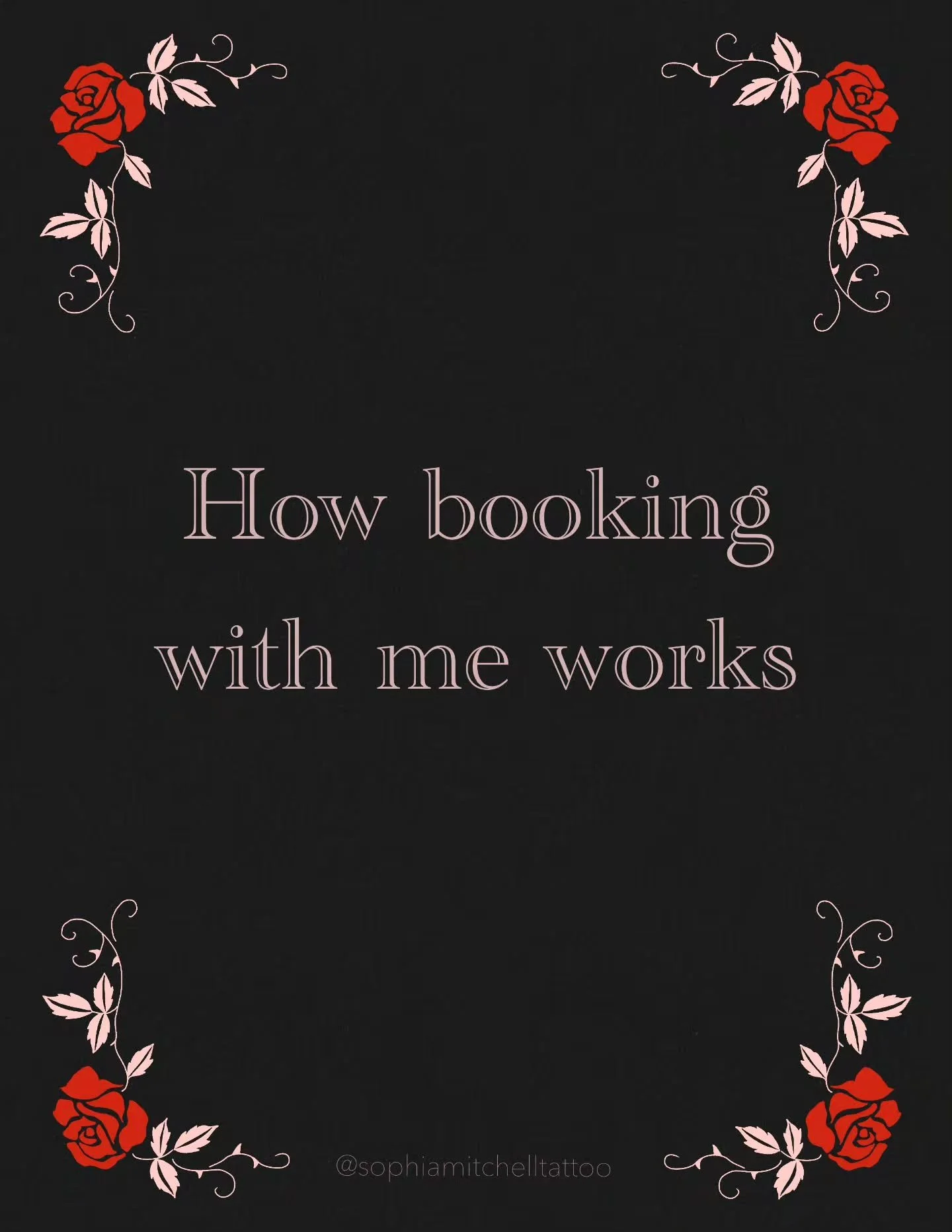 ✨ Custom tattoo requests can be submitted through my website or directly to me
🖤 Available flash can be booked directly
📅 Choose your appointment through my booking system

Everything you need to get started is now through the link in my bio ❤️

I&