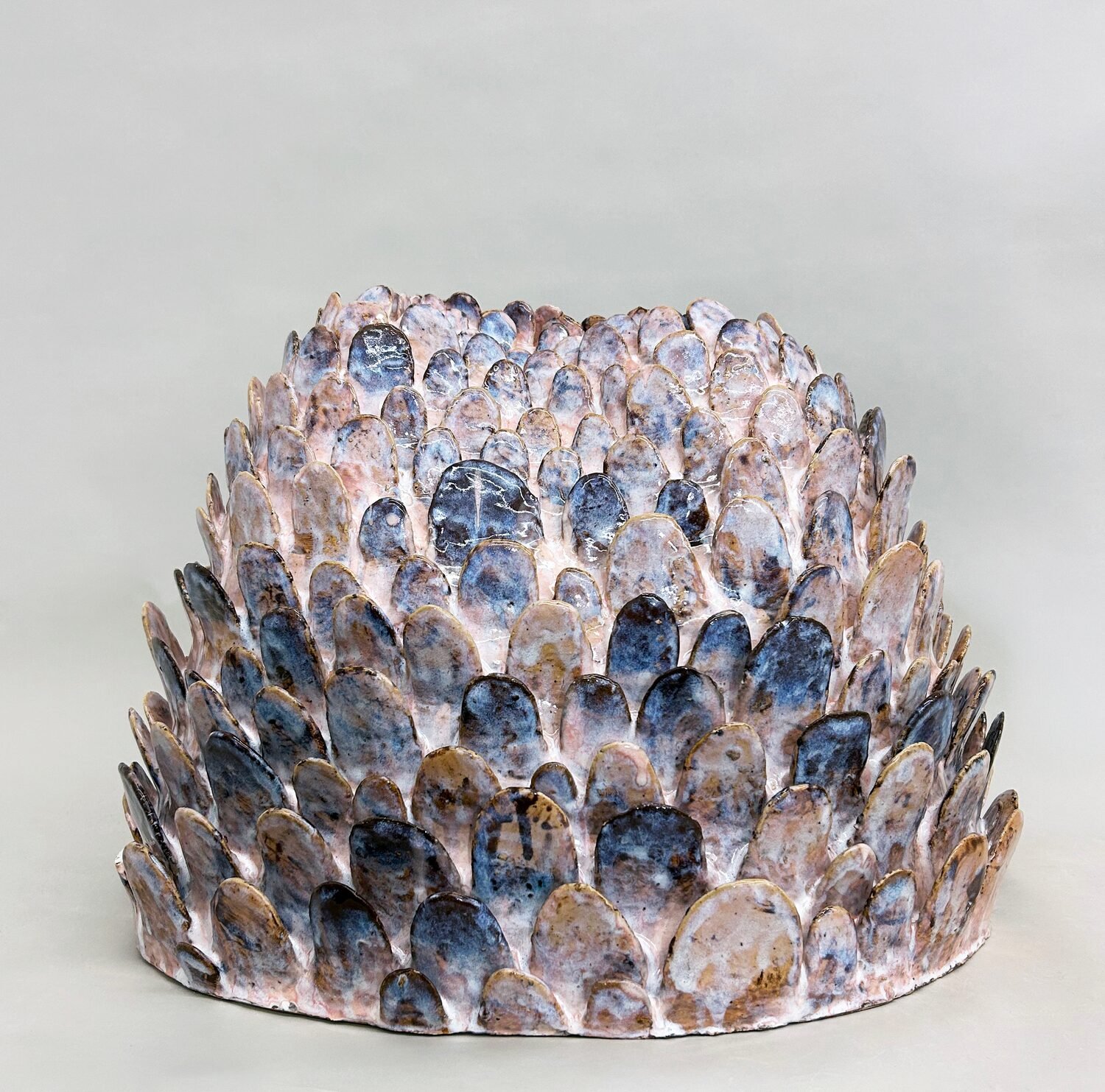  Flora #9, 2023  Glazed ceramic  15 × 20 × 17 inches 
