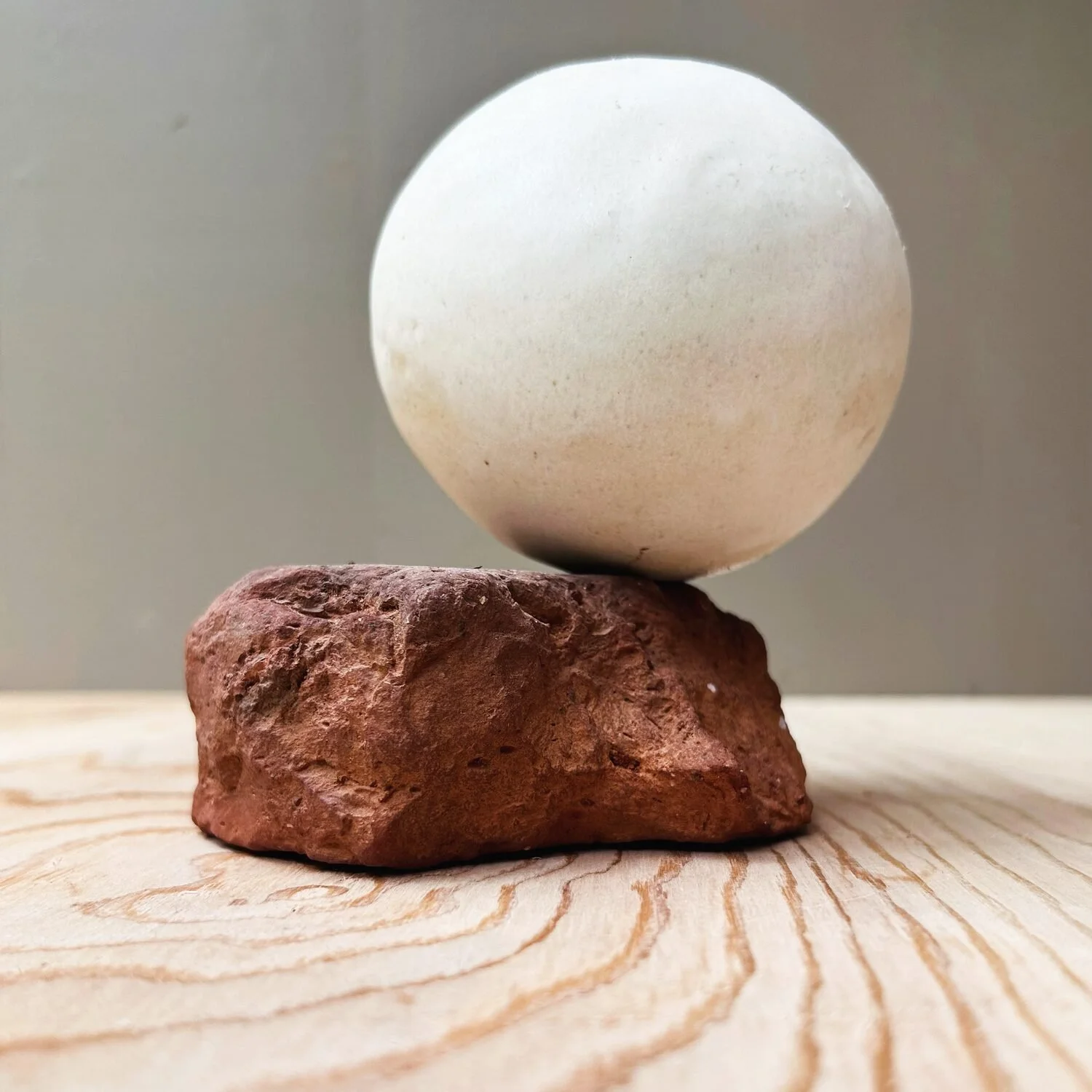  Untitled, 2024  Ceramic and brick   5.5 × 4 × 5 inches 