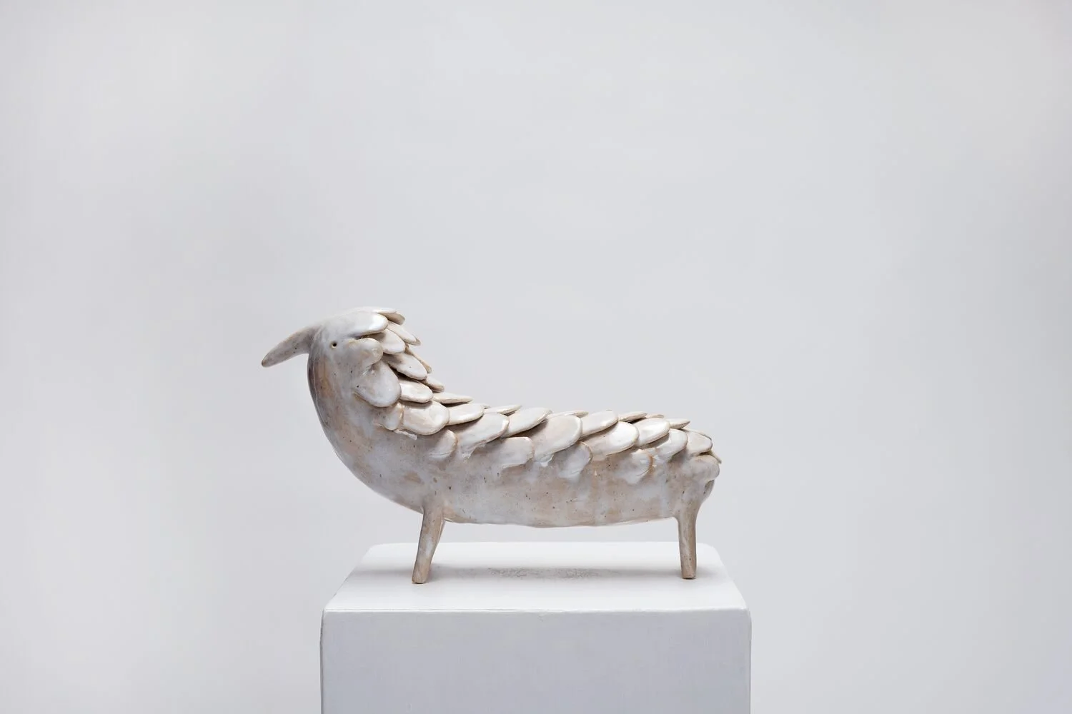  Fauna, 2023  Glazed ceramic  8.6 × 14 × 4.7 inches 