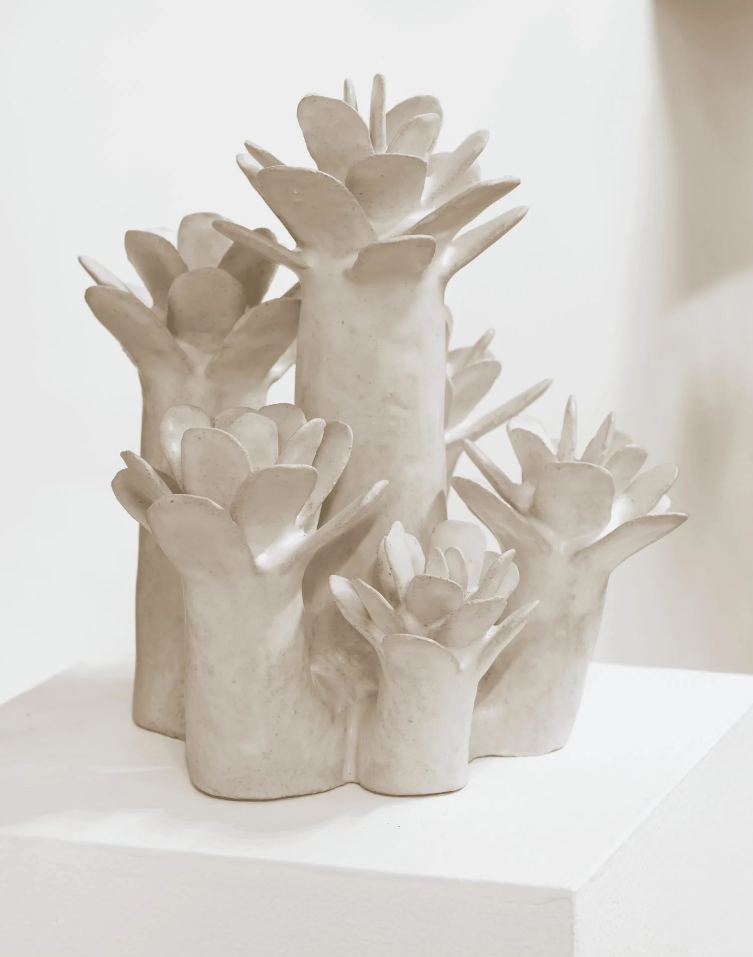  Flora #41, 2021  Glazed ceramic  11 × 10.6 × 11.8 inches 