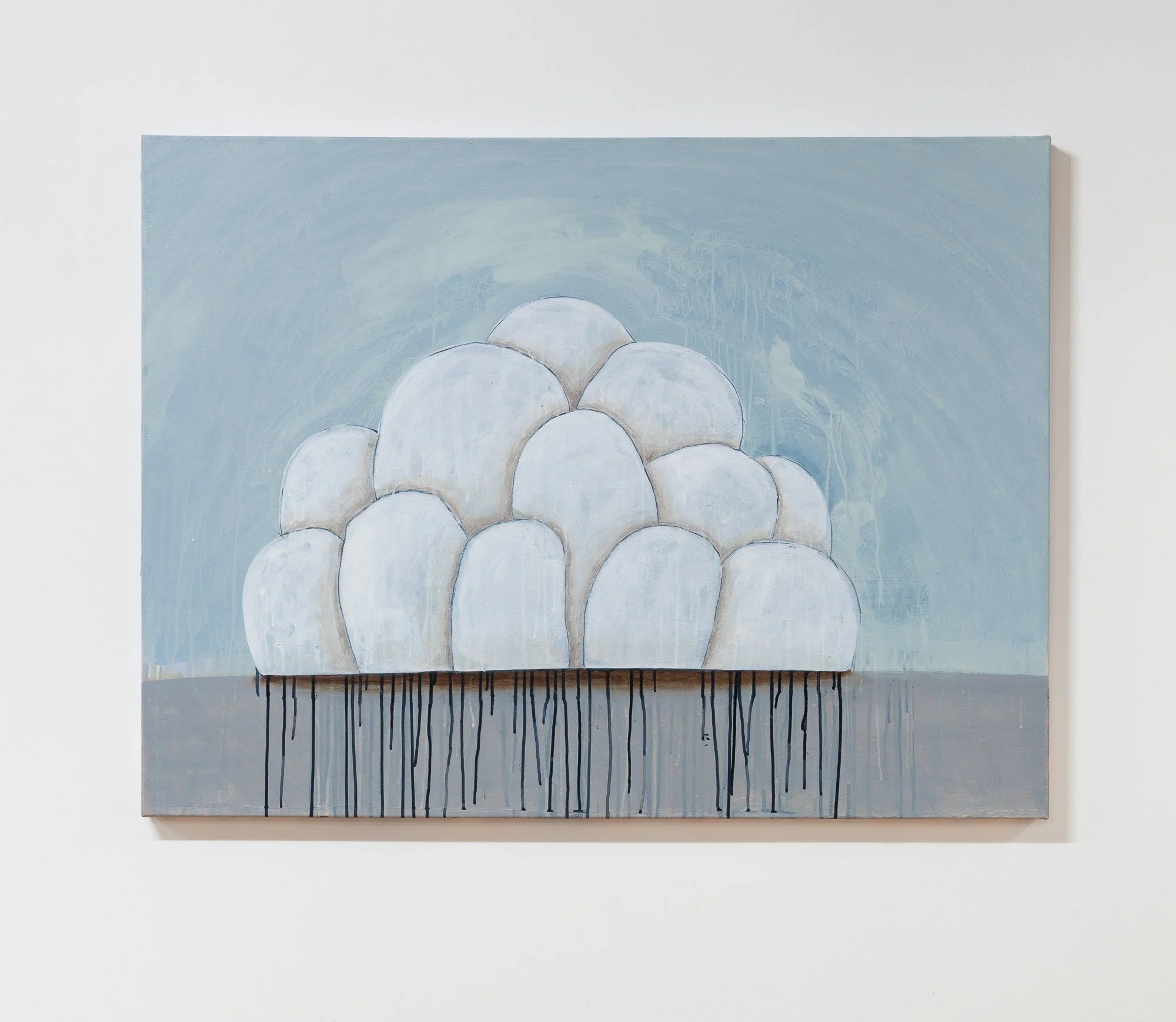  Blue, 2025  Acrylic on canvas  48 × 35 inches 