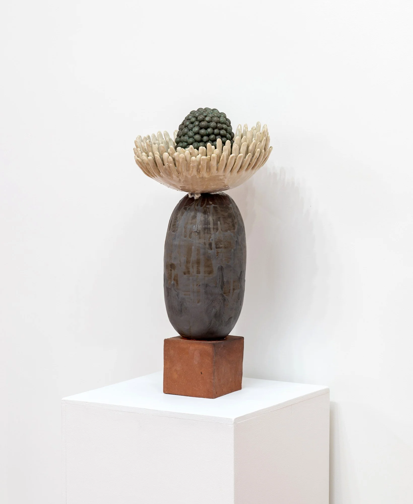  Bloom #1, 2025  Glazed ceramic  23.5 × 11 × 11 inches 