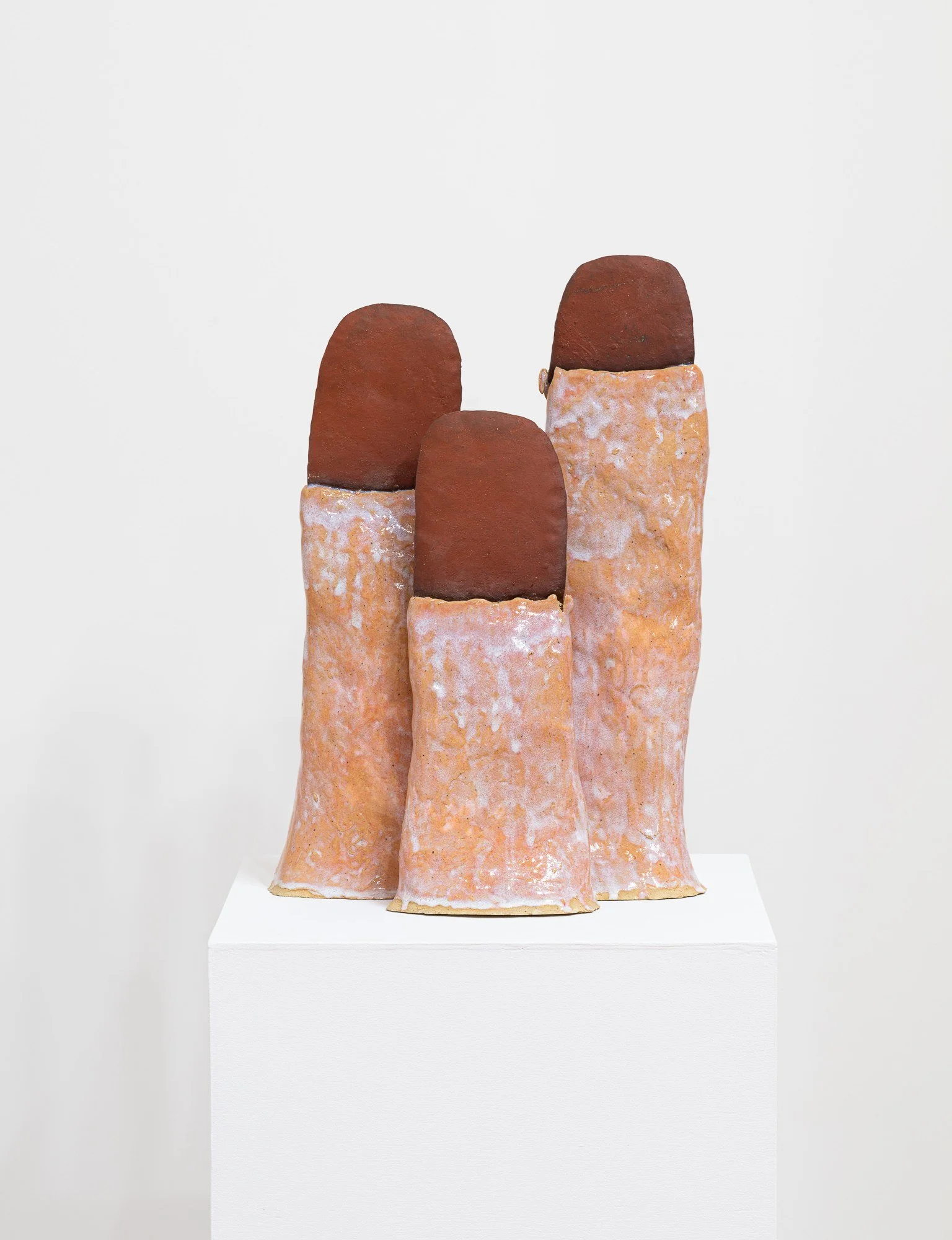  Flat #1, 2024  Glazed ceramic  17 × 12 × 6.5 inches 