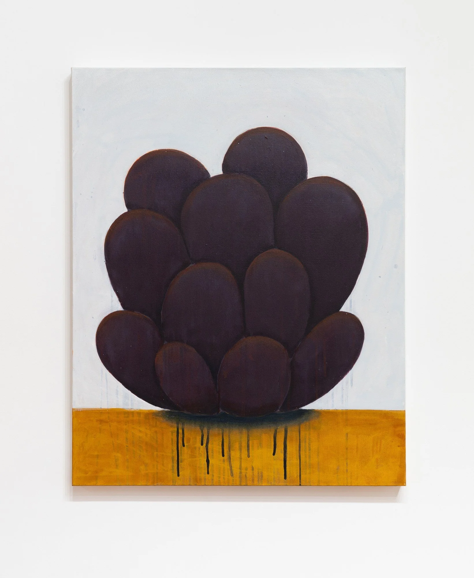  Purple, 2025  Acrylic on canvas  30 × 24 inches 