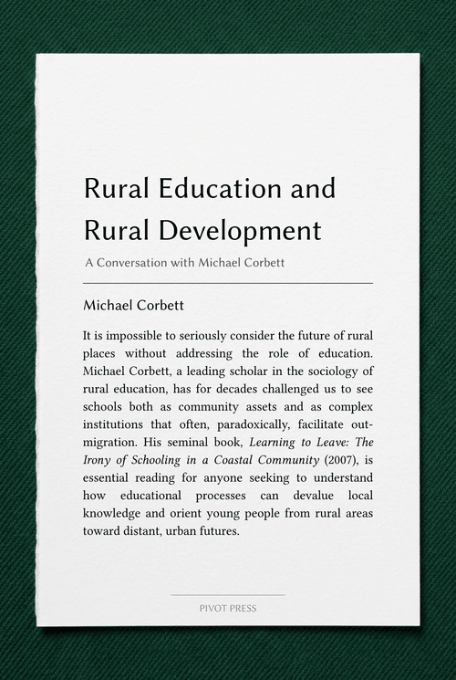 Rural Education and Rural Development