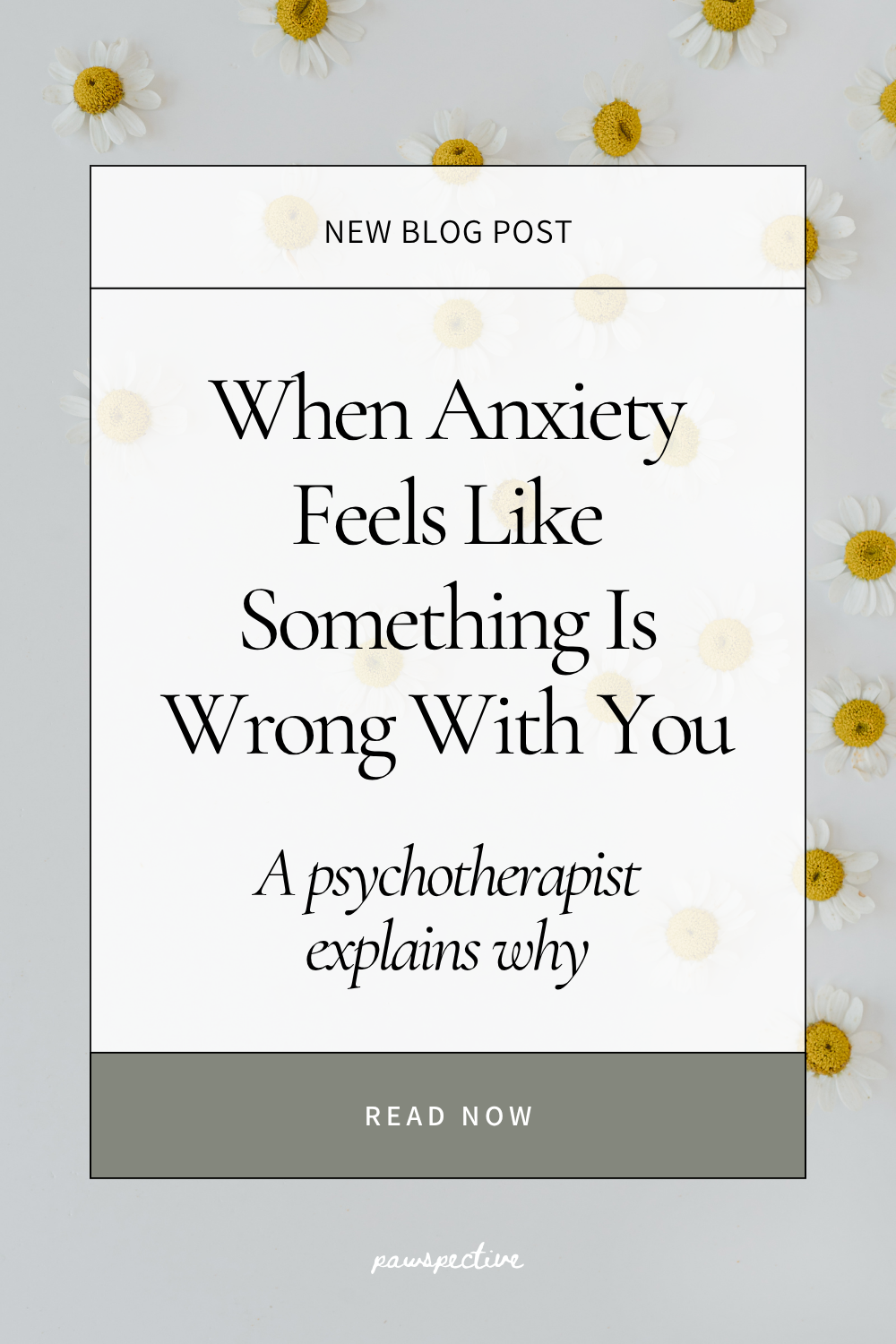 When Anxiety Feels Like Something Is Wrong With You