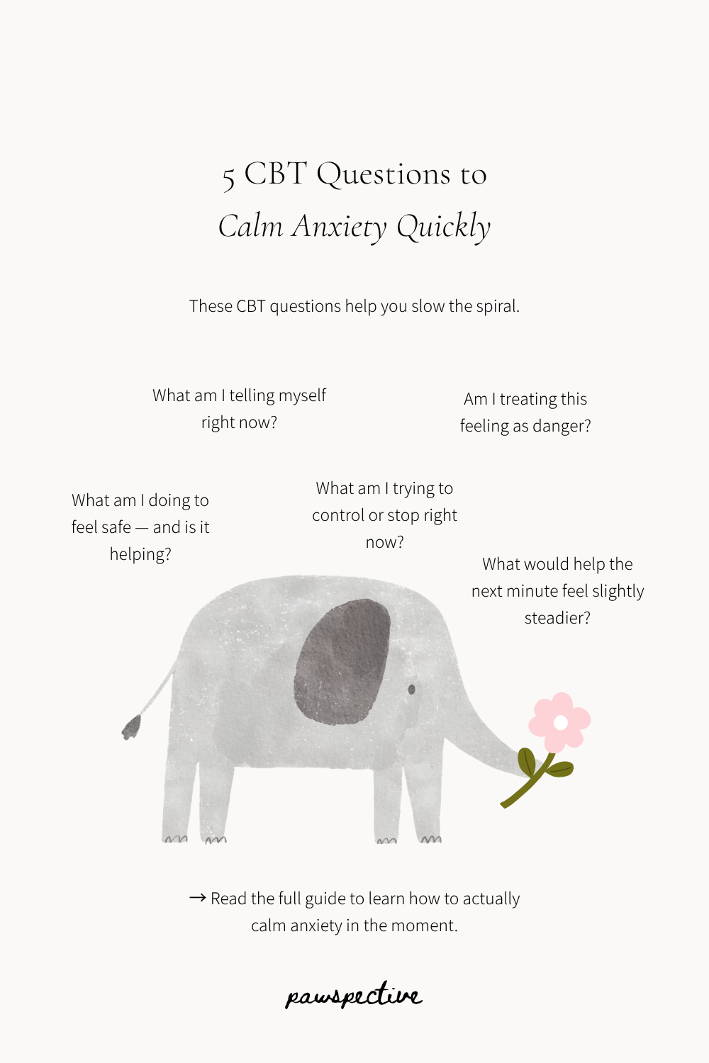 5 CBT Questions to Calm Anxiety Quickly