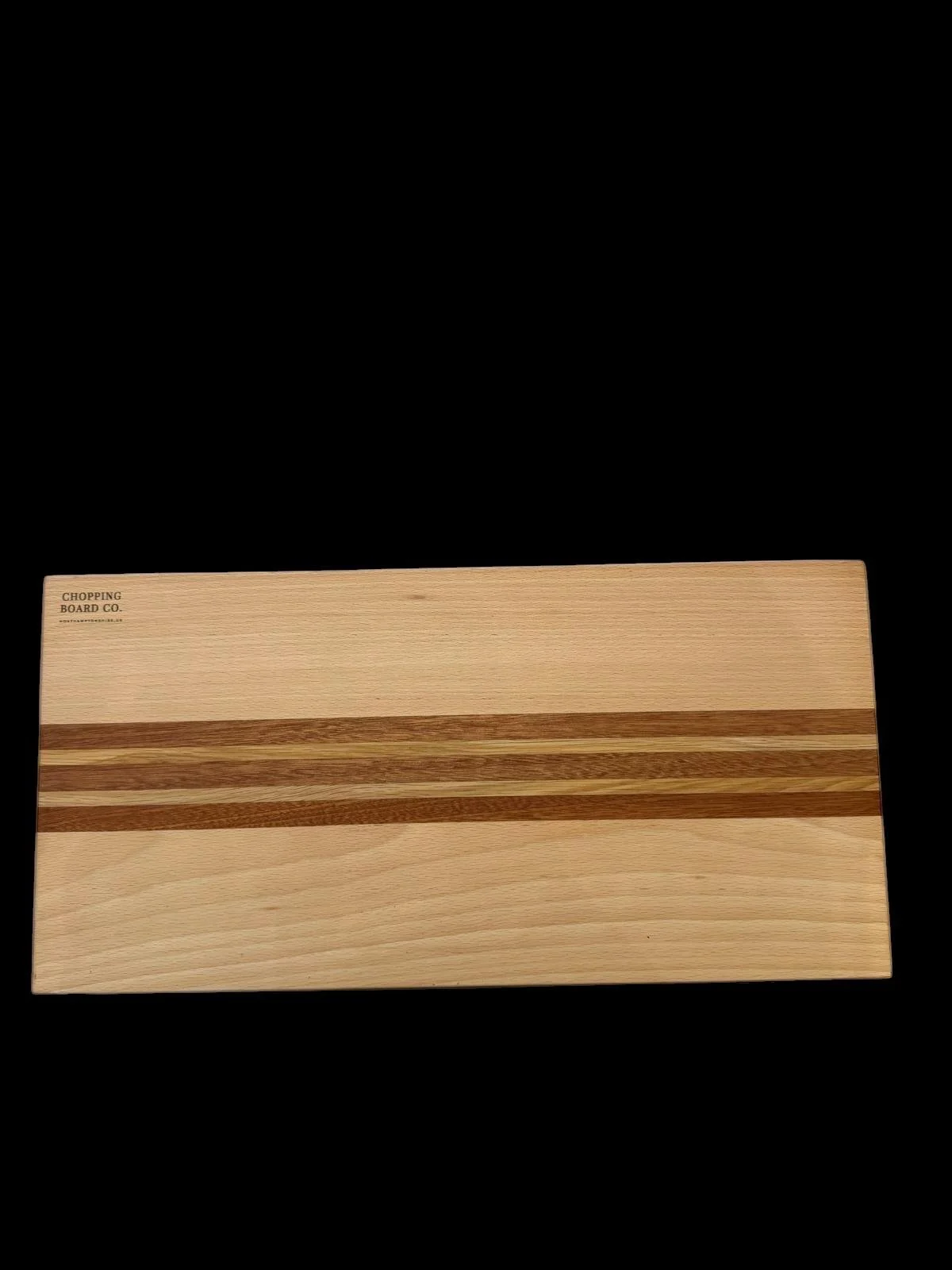 Striped Hardwood Board