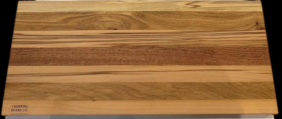 Striped Hardwood Board