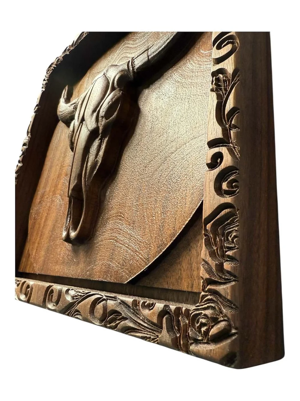 Carved wall art