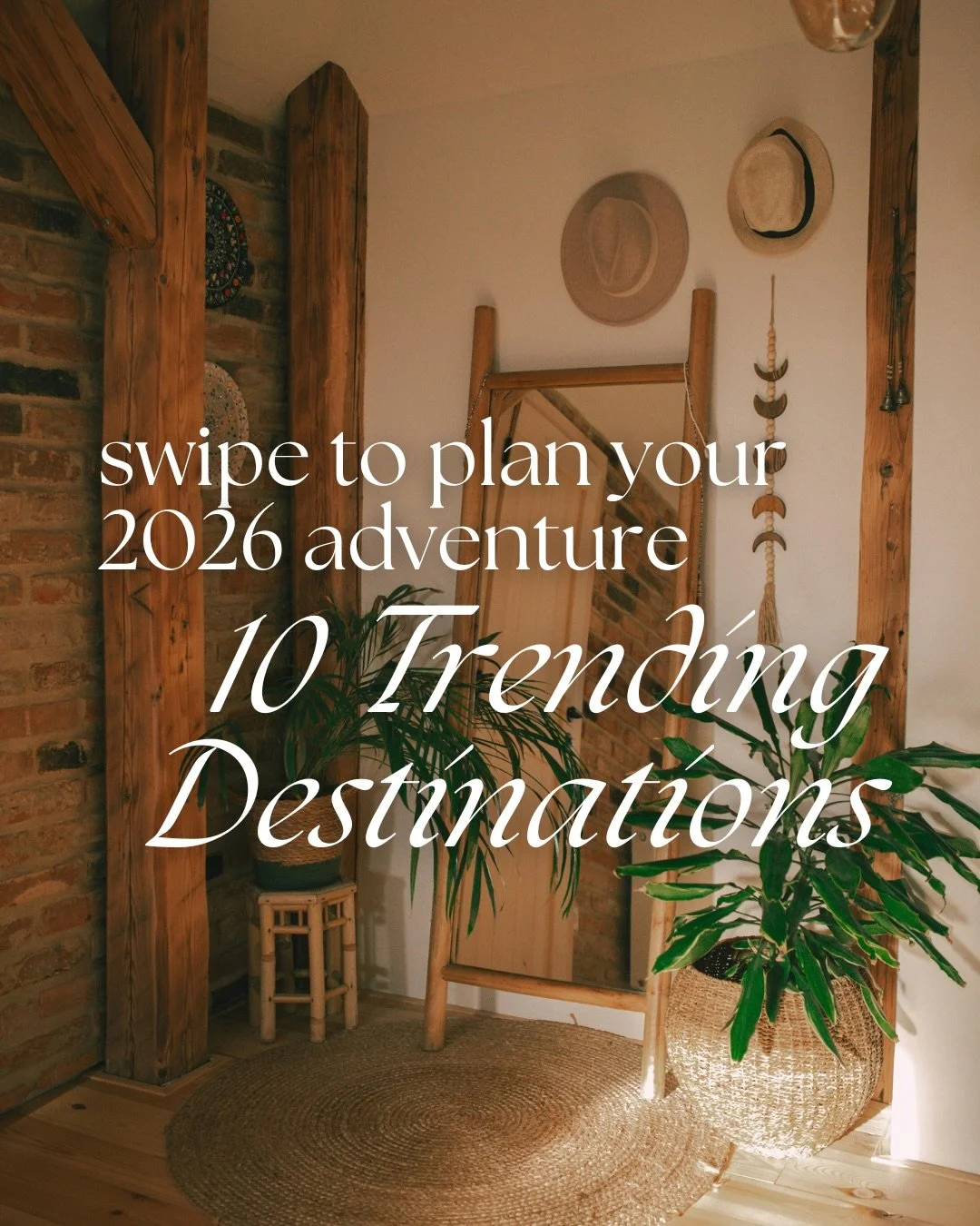 The future of travel starts now!
Swipe to discover 2026&rsquo;s most in-demand destinations&mdash;and let&rsquo;s plan a trip that&rsquo;s anything but ordinary!