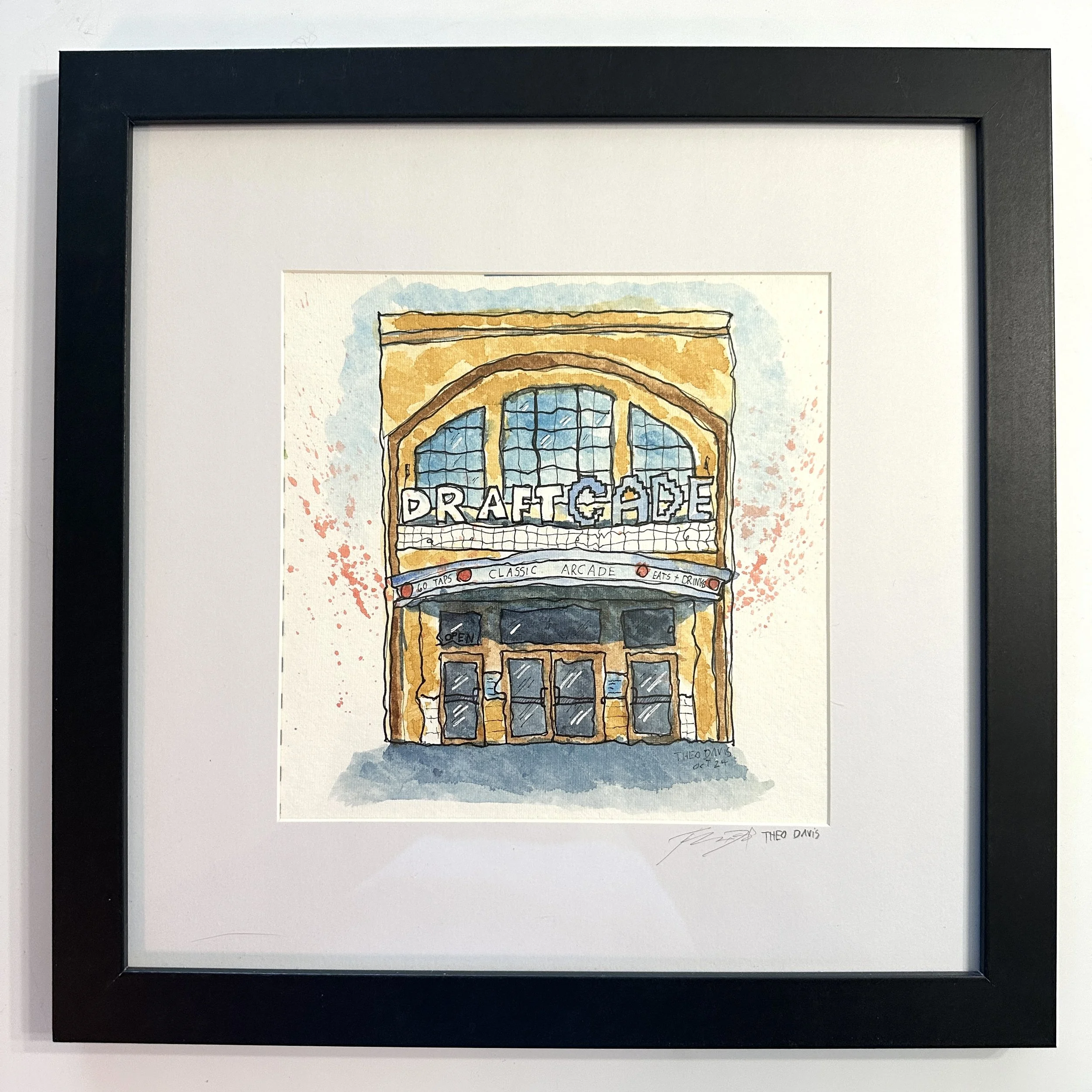Original Draftcade Watercolor
