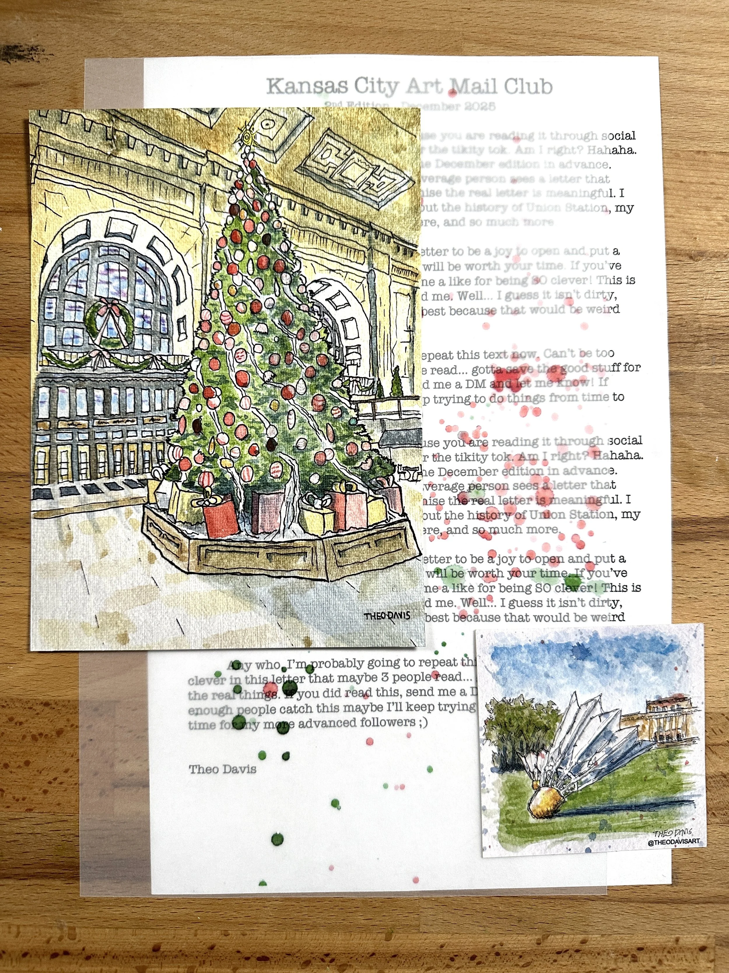 Last Month's 2025 Art & Sticker!