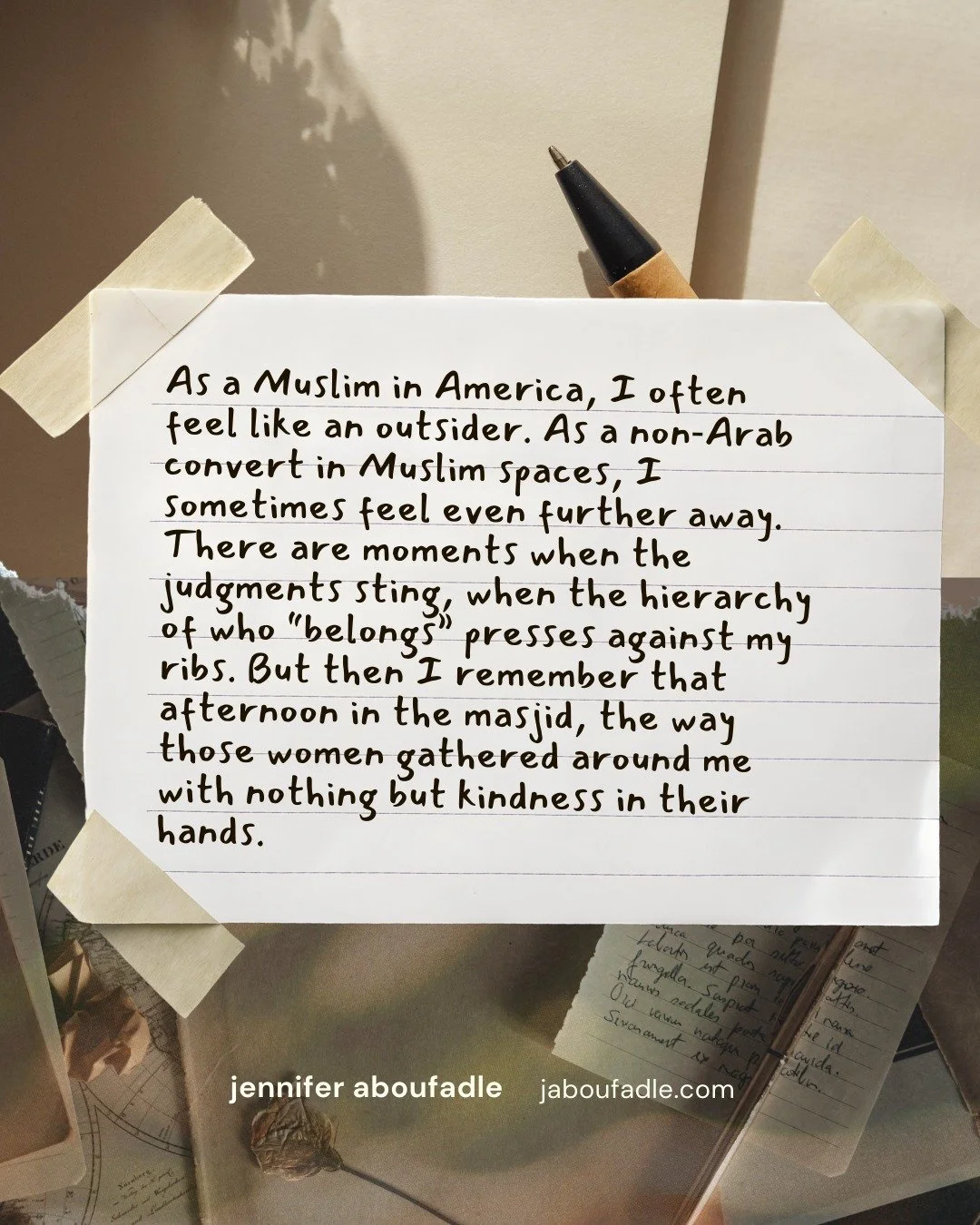 Before the pandemic, a woman I knew from the gym invited me to her masjid in Tampa. I walked in expecting to sit quietly in the back, the way converts often learn to make themselves small. Instead, I found a semicircle of women waiting for me &mdash;