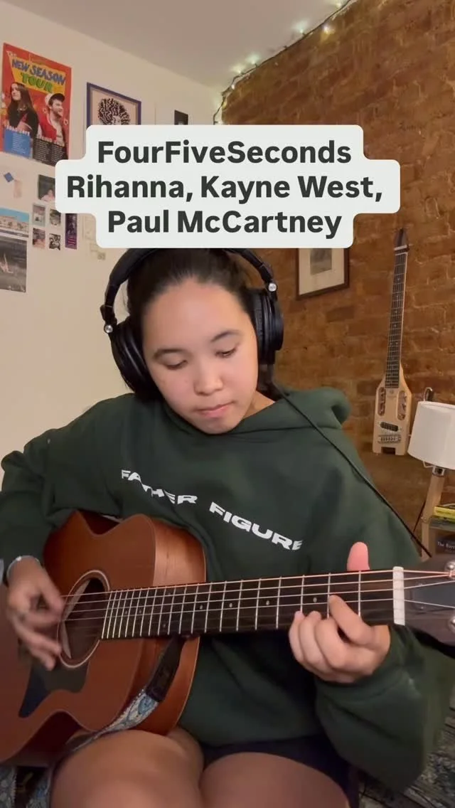 FourFiveSeconds by Rihanna, Kayne West, Paul McCartney
@badgalriri @paulmccartney