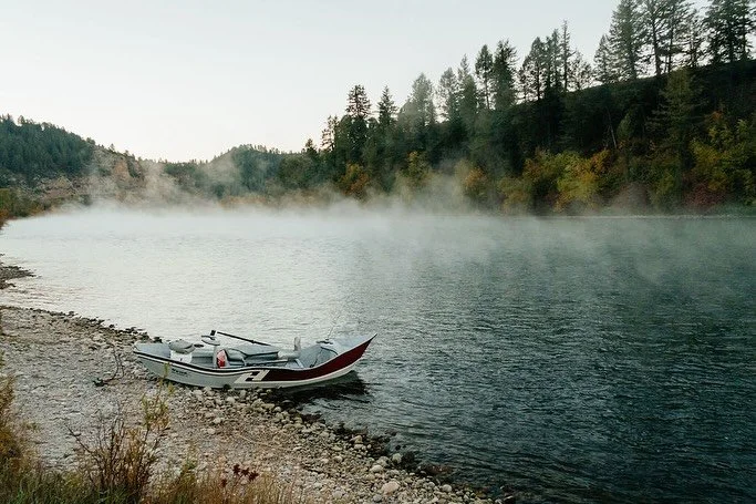 I row the boat and take the pictures. He reals in the fish, pitches the tent and cooks the food. I LOVED every minute on the snake river last week with @dustinerekson  I&rsquo;d do it again and again if the temps range between 60-75 degrees&hellip;.