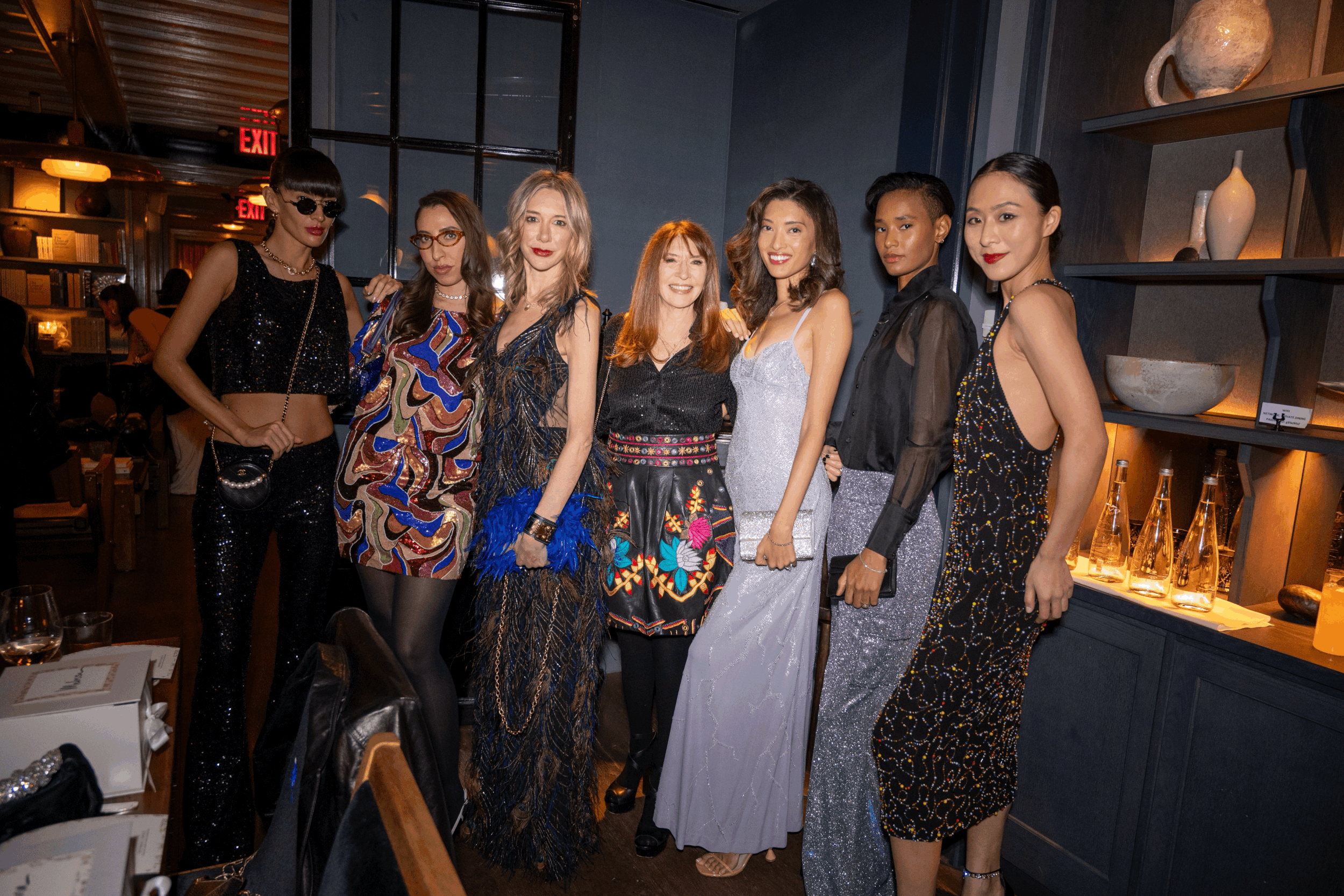 A Festive Soho Dinner to Celebrate My Blissy Collab