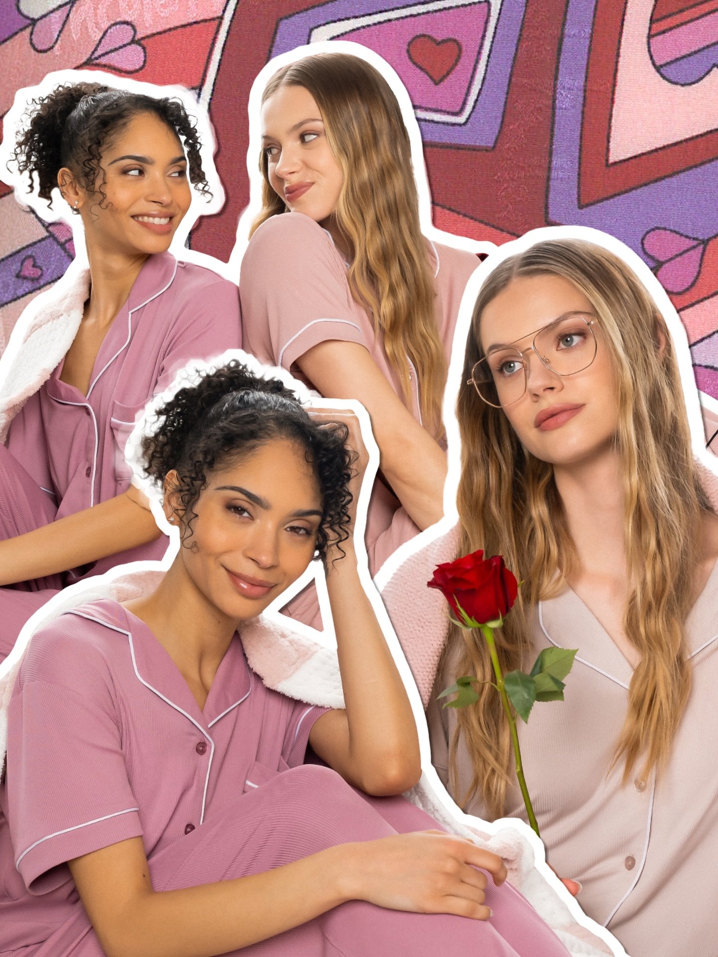 Galentine&rsquo;s plans: pajamas, good friends, and nowhere to be 🩷