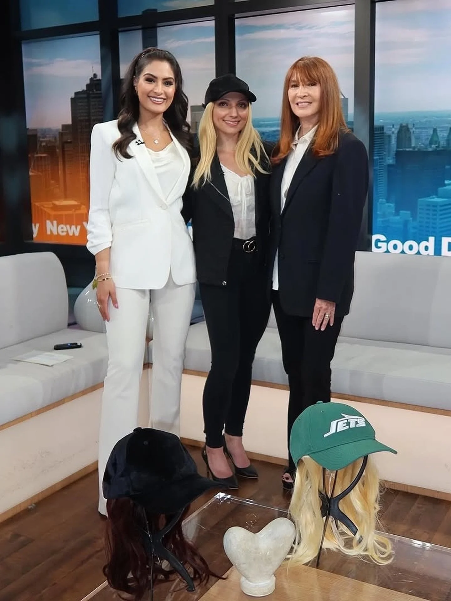 Ahead of tonight&rsquo;s Capwalk NYC Show, Nicole joined @natasha_verma on Good Day New York to spotlight the mission behind the evening and the resilience of women like @jennatomasiii who continue to inspire us. We&rsquo;re proud to support the @ver