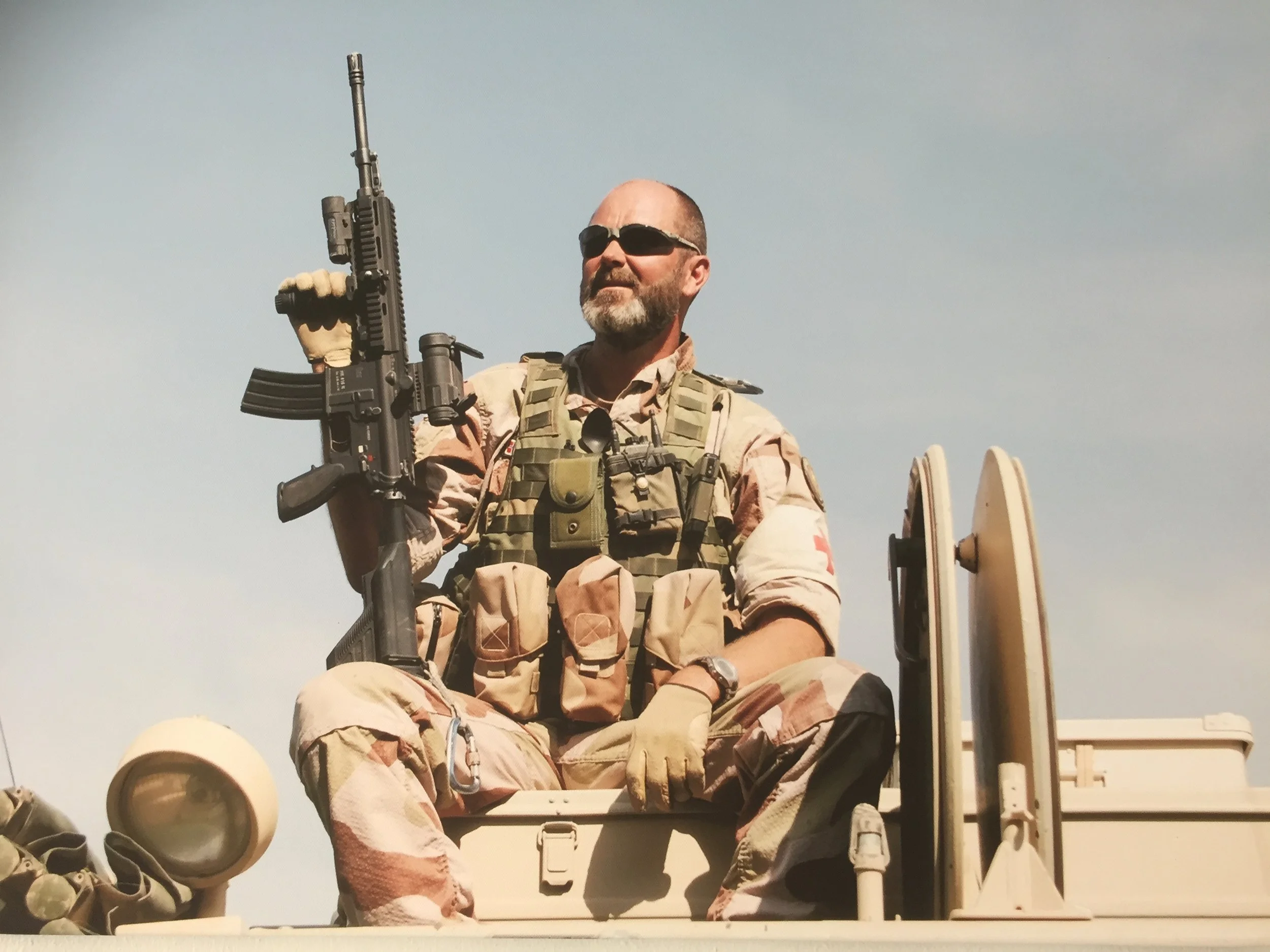 Lars Fredrik Norum i Afghanistan