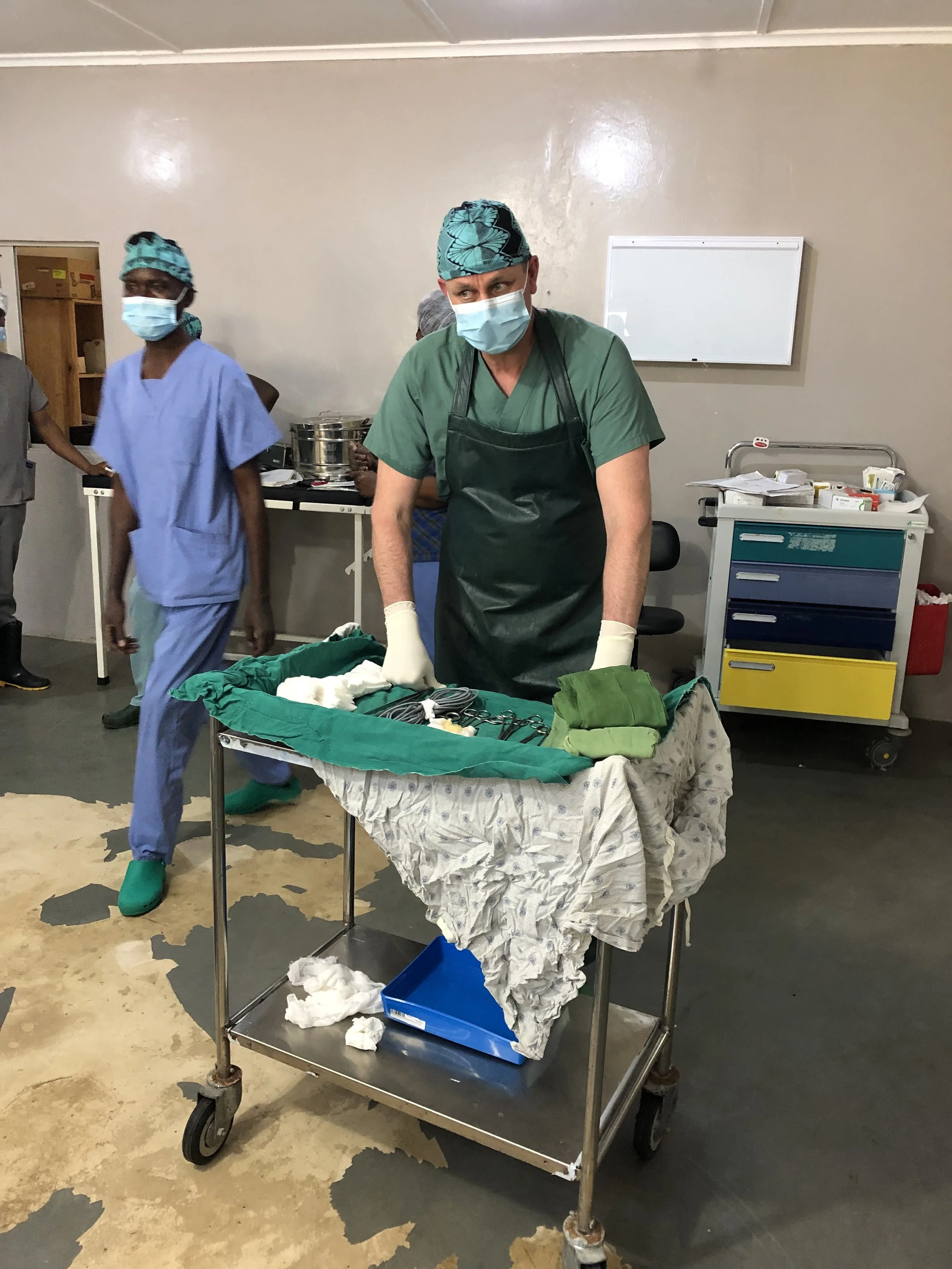 Lars Fredrik Norum med Våres Jul i Zambia