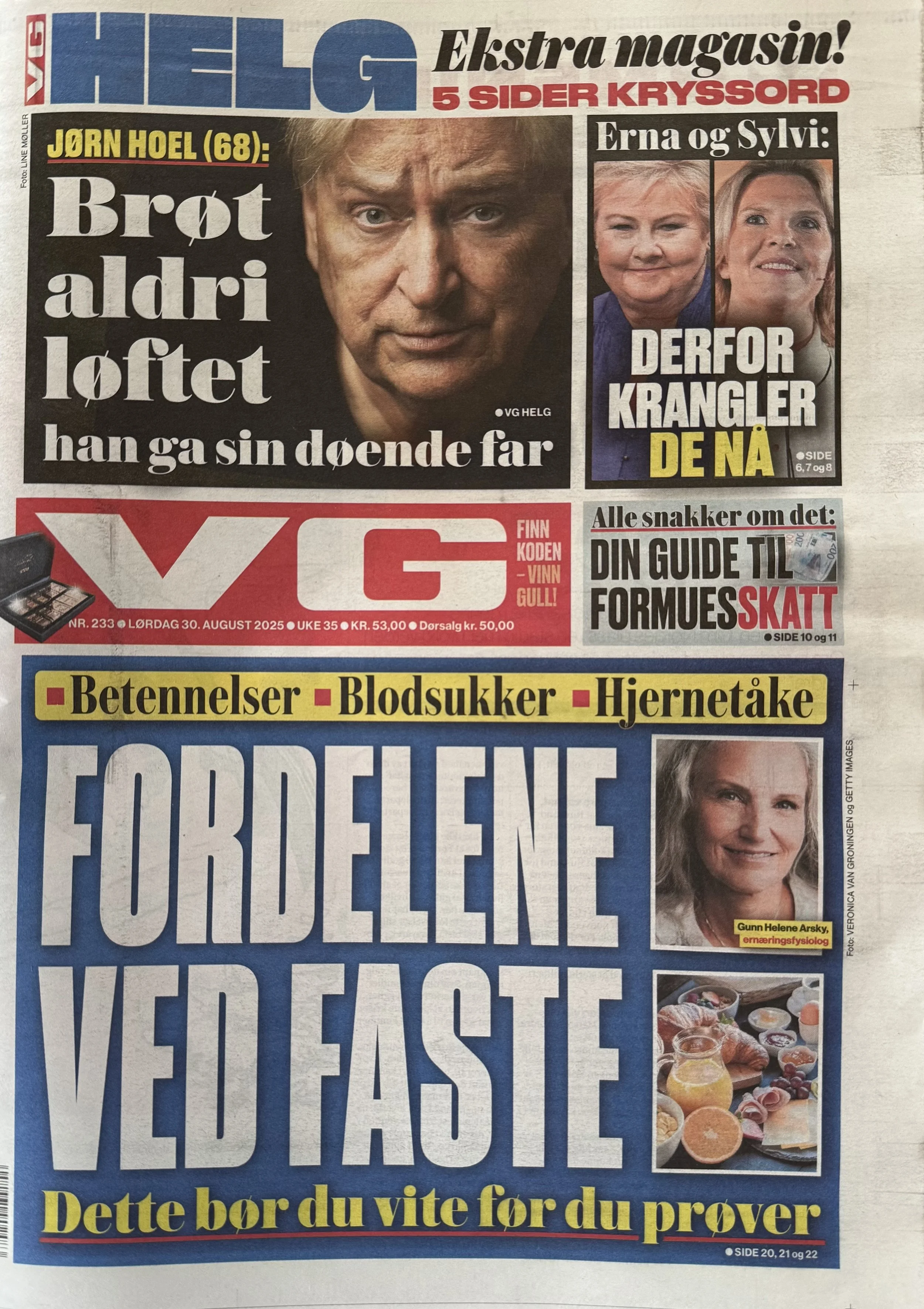 Lars Fredrik Norum - Forsiden av VG