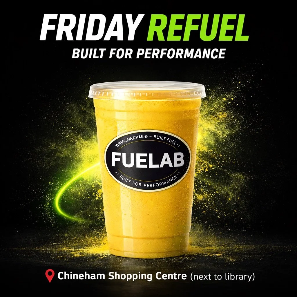 It&rsquo;s Friday. Time to refuel properly.

Performance shakes. Made fresh. No compromise.

Whether you&rsquo;ve trained or you&rsquo;re about to, we&rsquo;ve got what your body needs.

📍 Find us at the trailer today, Chineham Shopping Centre.

Hyd