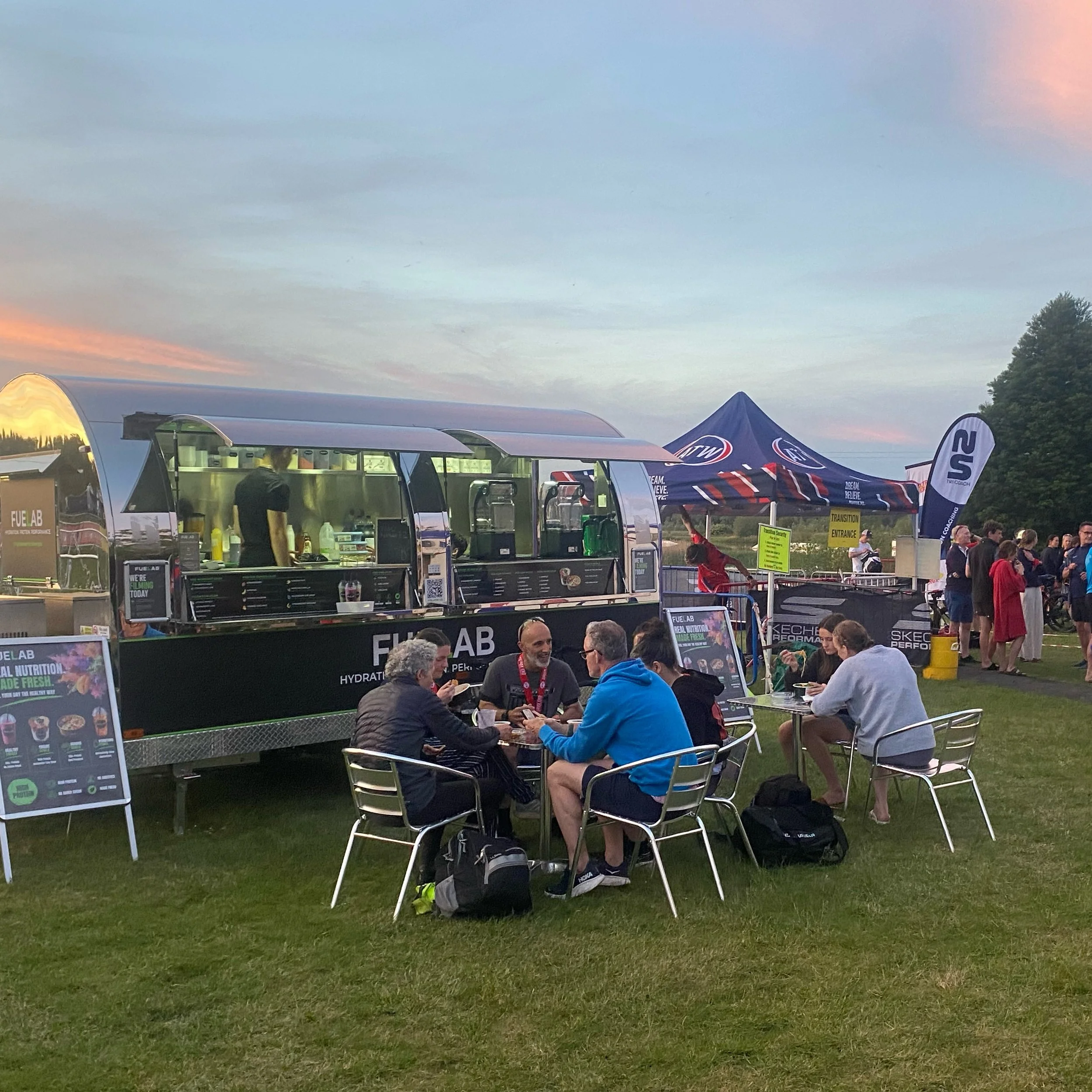 Fueling the athletes at today&rsquo;s Box End Triathlon. A brilliant event run by @eventsatw 

Hydration. Protein. Performance.

Great atmosphere. Serious effort. Proper fuel on site all day for competitors, supporters and spectators.

If you&rsquo;r