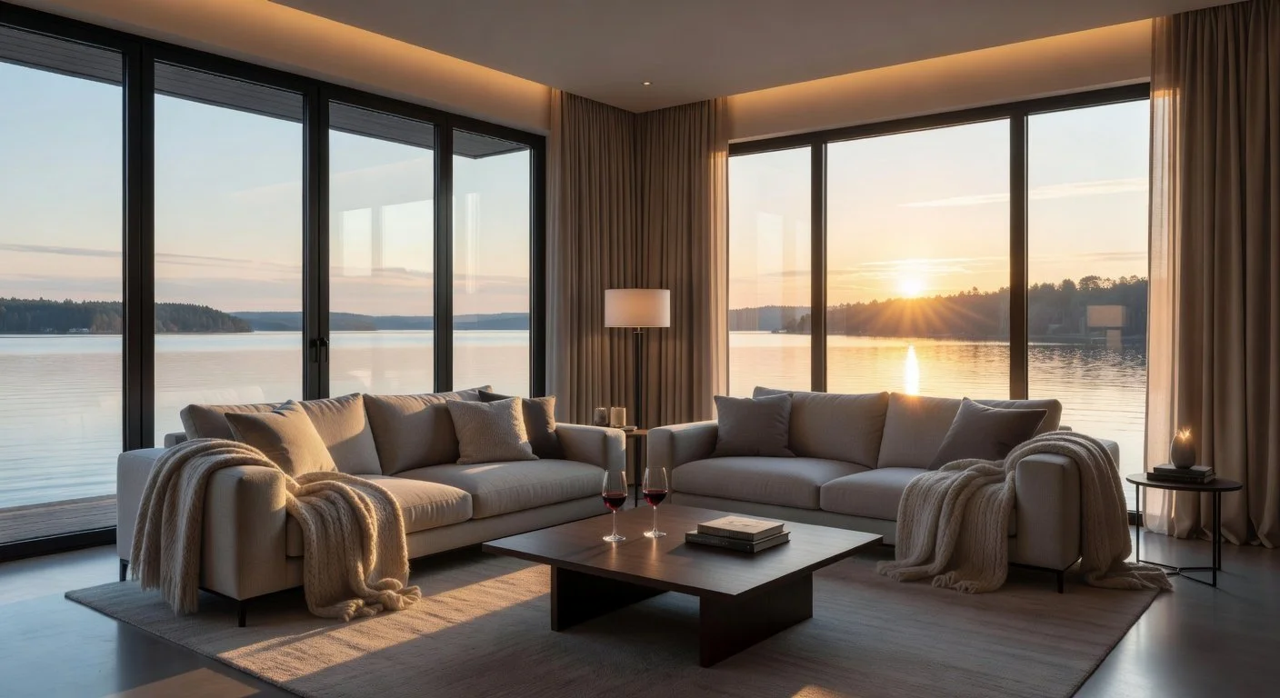 Luxury vacation rental interior