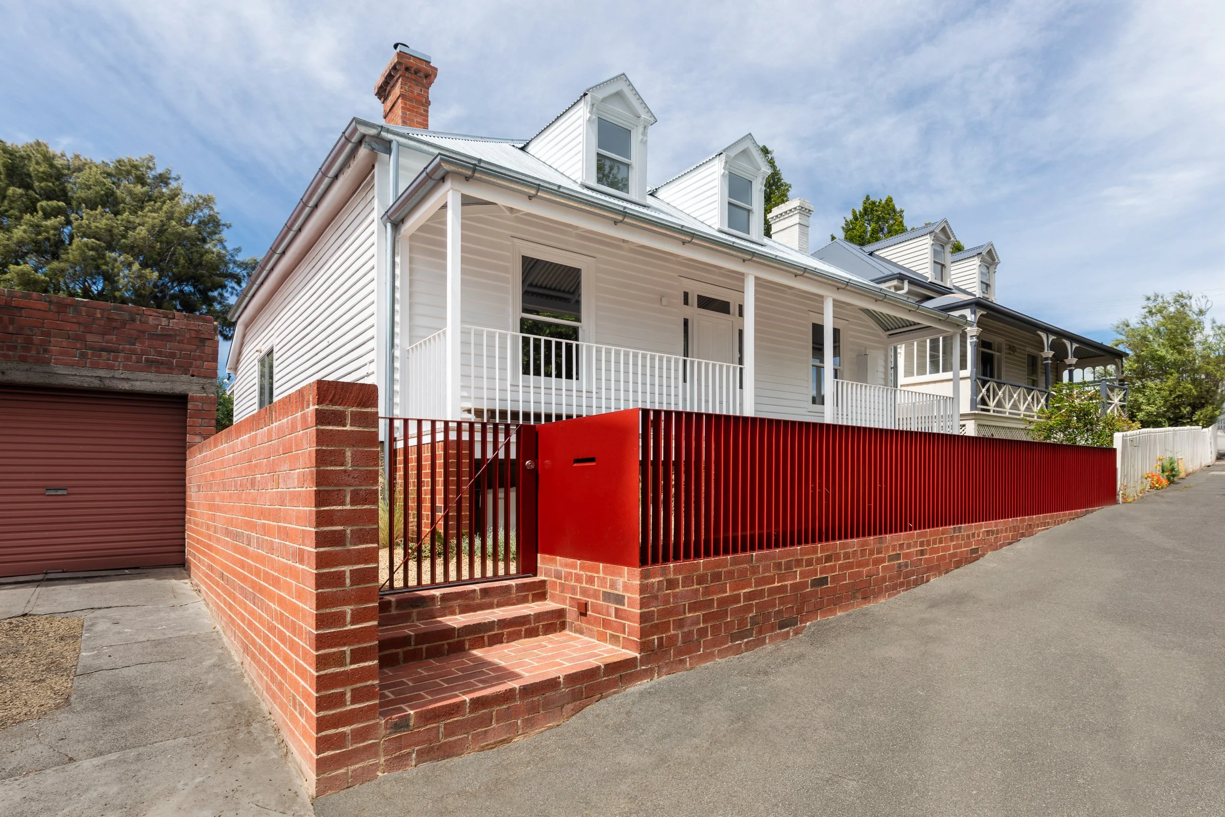 Arthur Street heritage restoration, West Hobart 2025