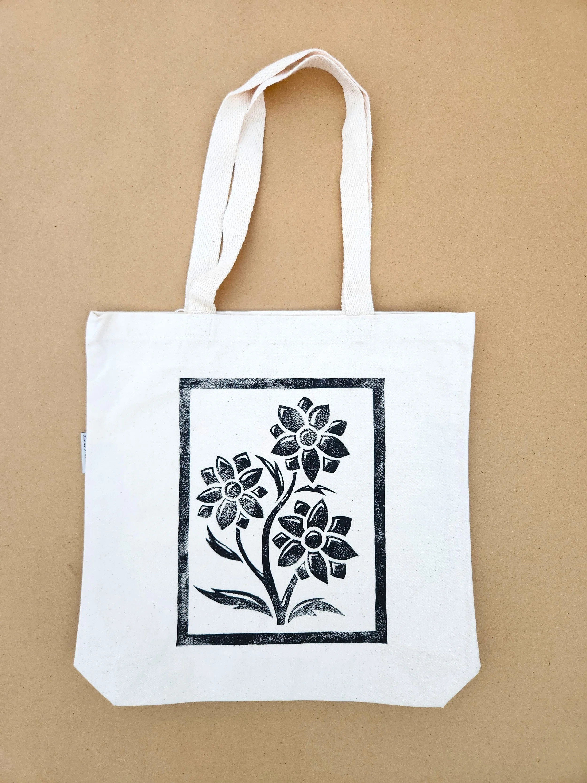 Windflowers Canvas Tote Bag