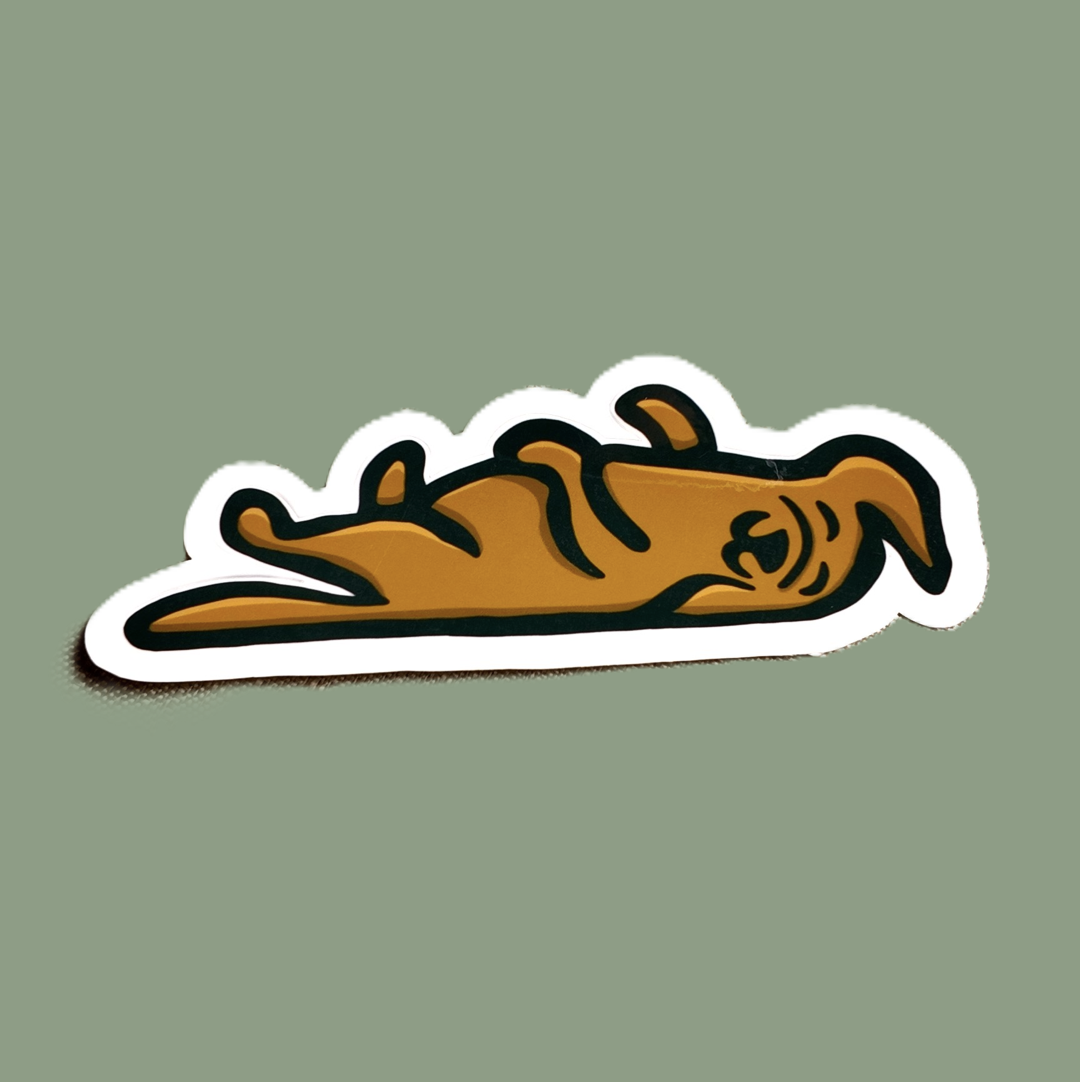 "Laika the Good Girl" Die Cut Sticker - Waterproof