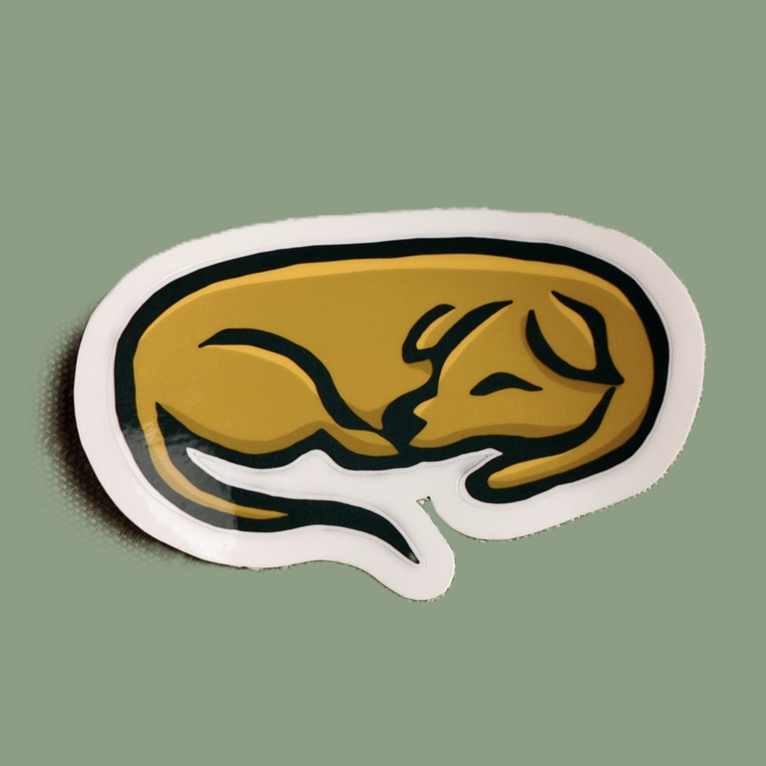 "Toby the Good Boy" Die Cut Sticker - Waterproof