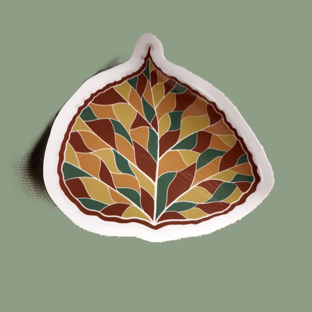 "Aspens in the Fall" Die Cut Sticker - Waterproof