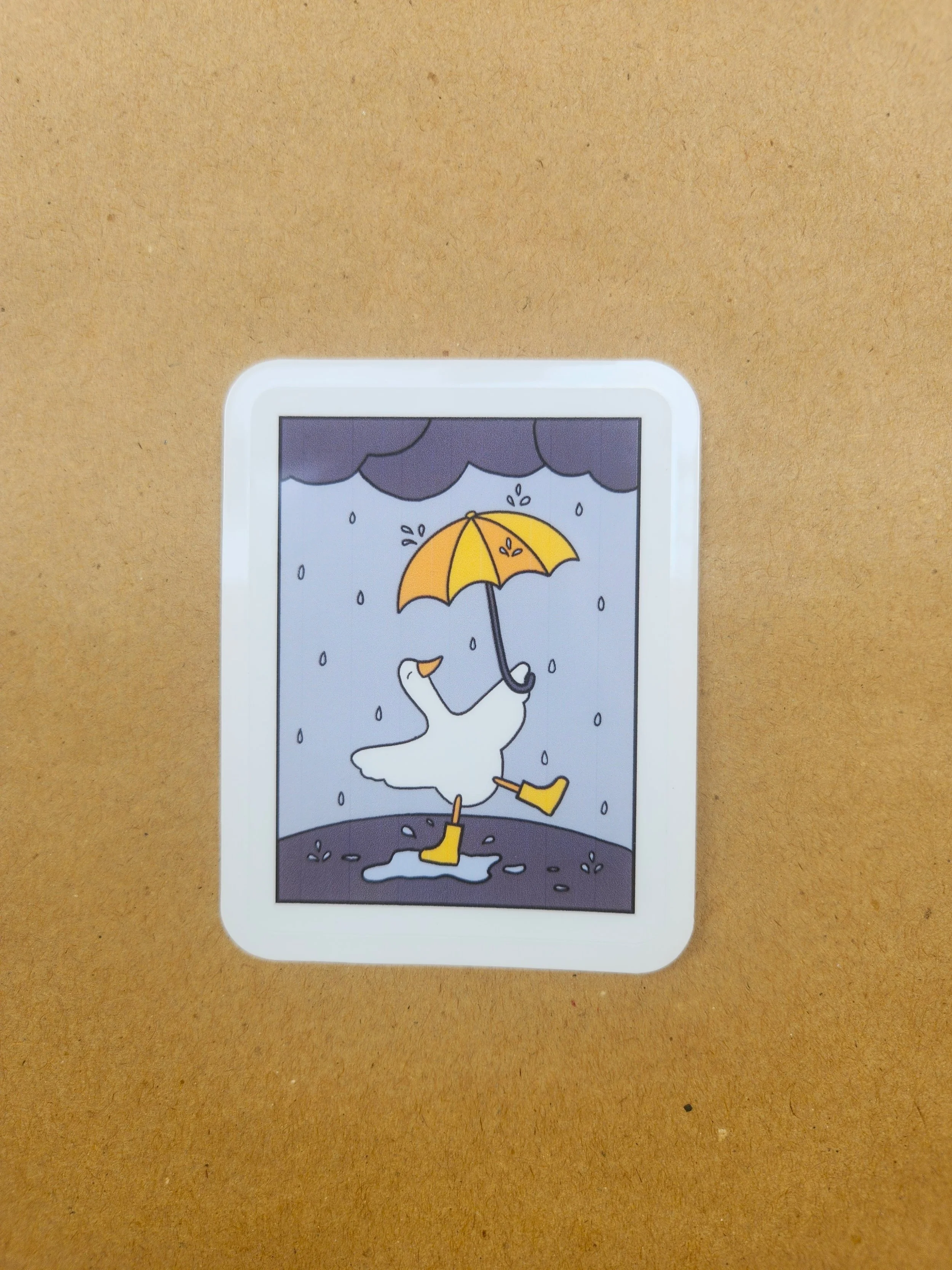 "Certified Storm Goose" Die Cut Sticker - Waterproof