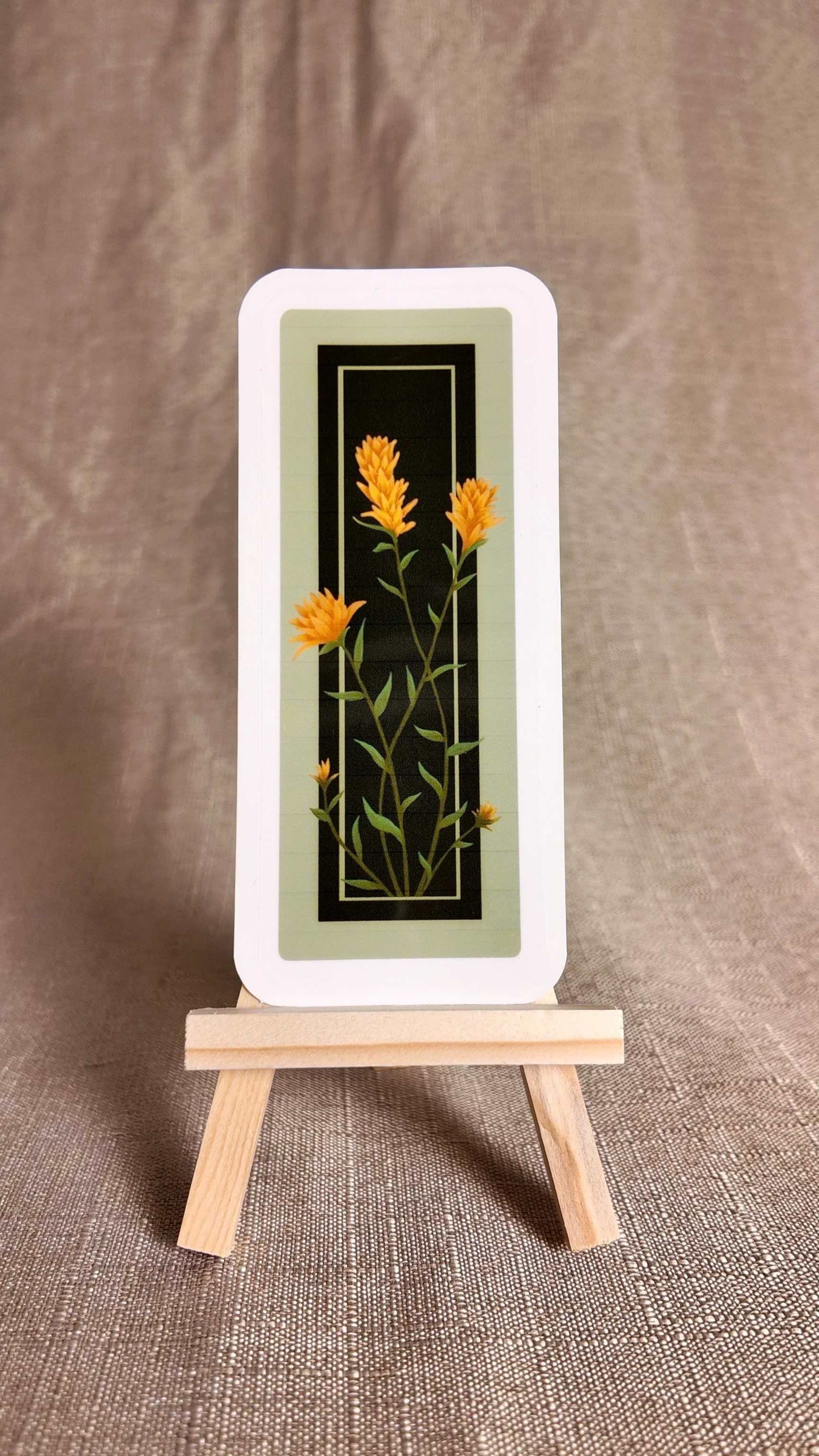 "Christ's Indian Paintbrush" Die Cut Sticker - Waterproof
