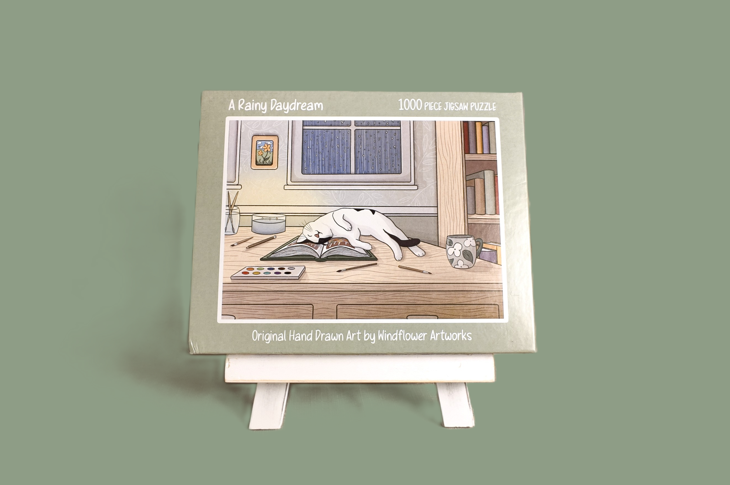 "A Rainy Daydream" 1000 Piece Jigsaw Puzzle