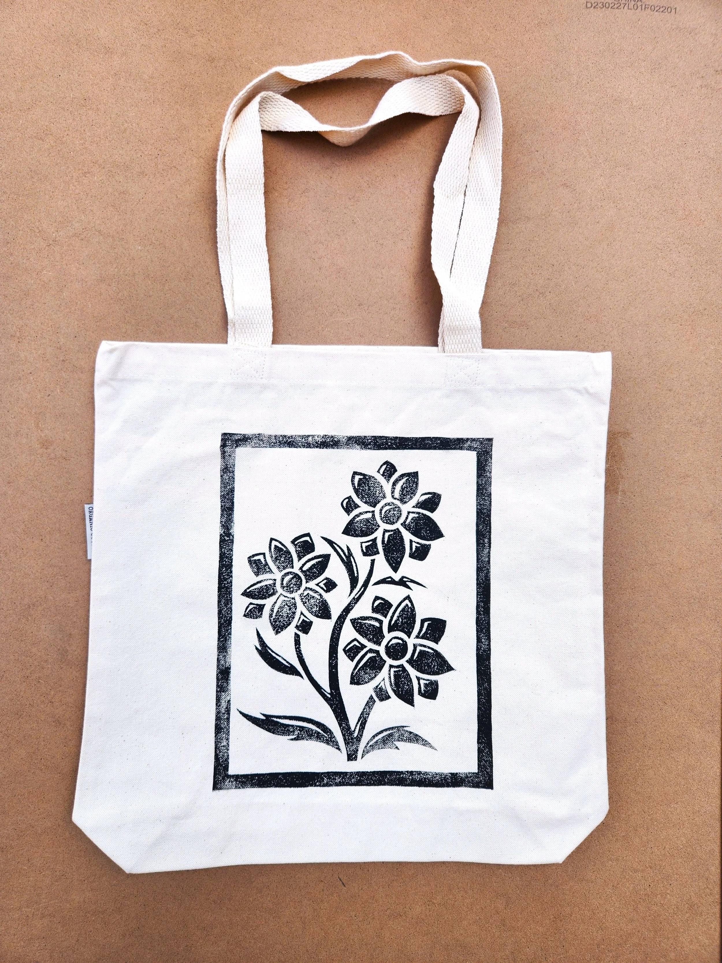 Windflowers Canvas Tote Bag