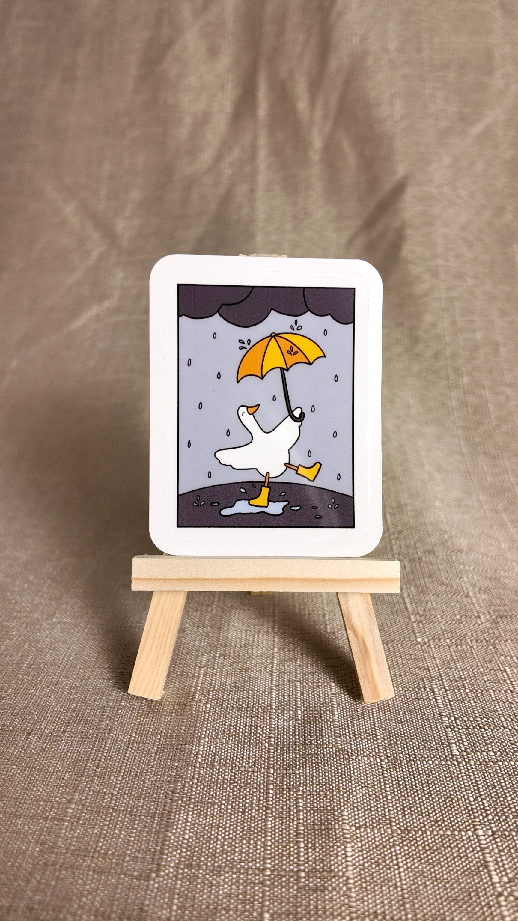 "Certified Storm Goose" Die Cut Sticker - Waterproof