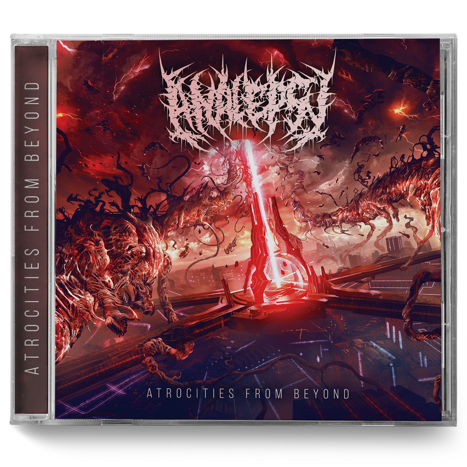 "Atrocities from Beyond" Jewel Case CD