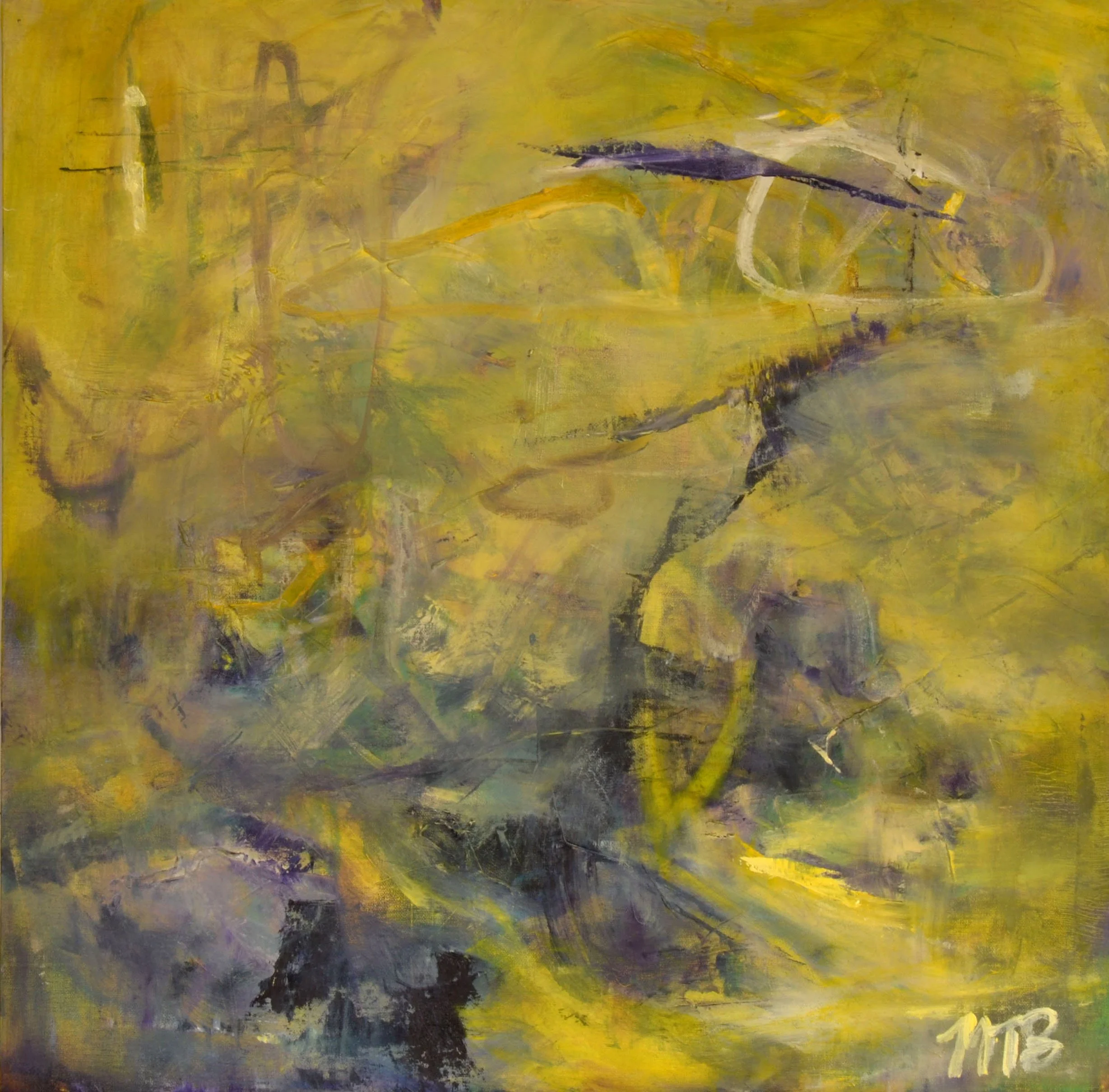 Golden Hour |  20 X 20, Oil on Linen Panel