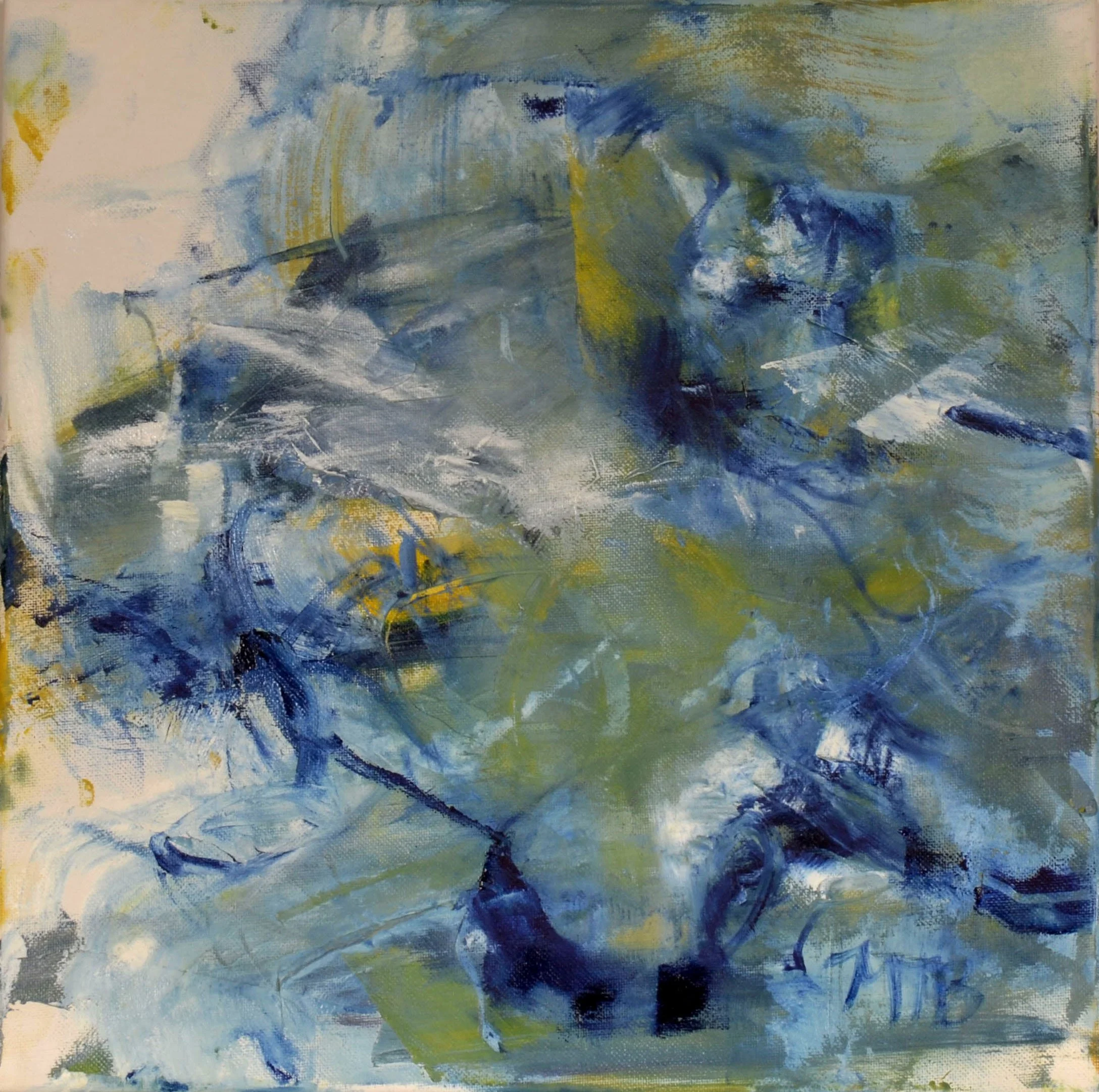Jaded | 14 X 14, Oil on Canvas