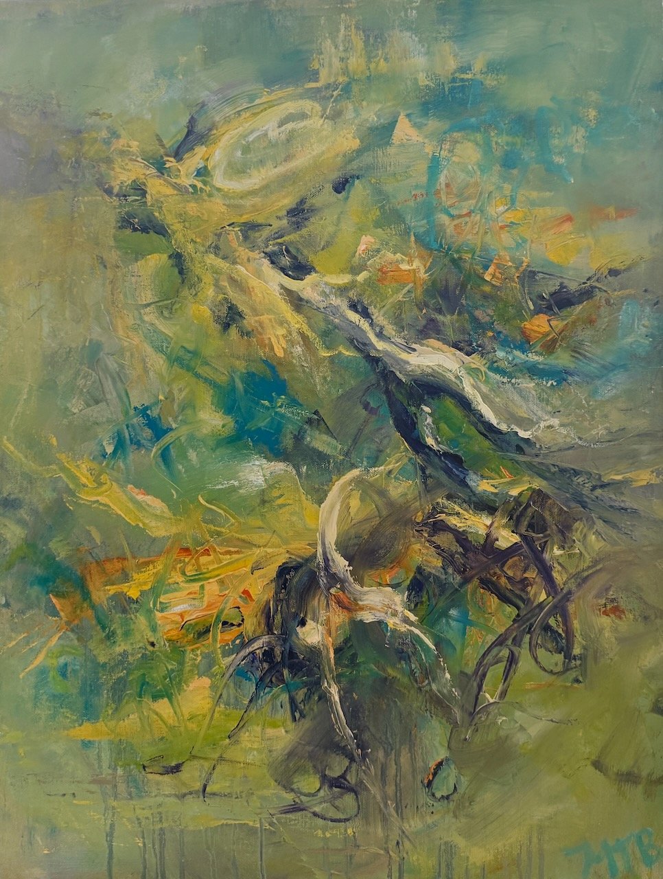 Grassroots | 18x24, Oil on Linen on Panel